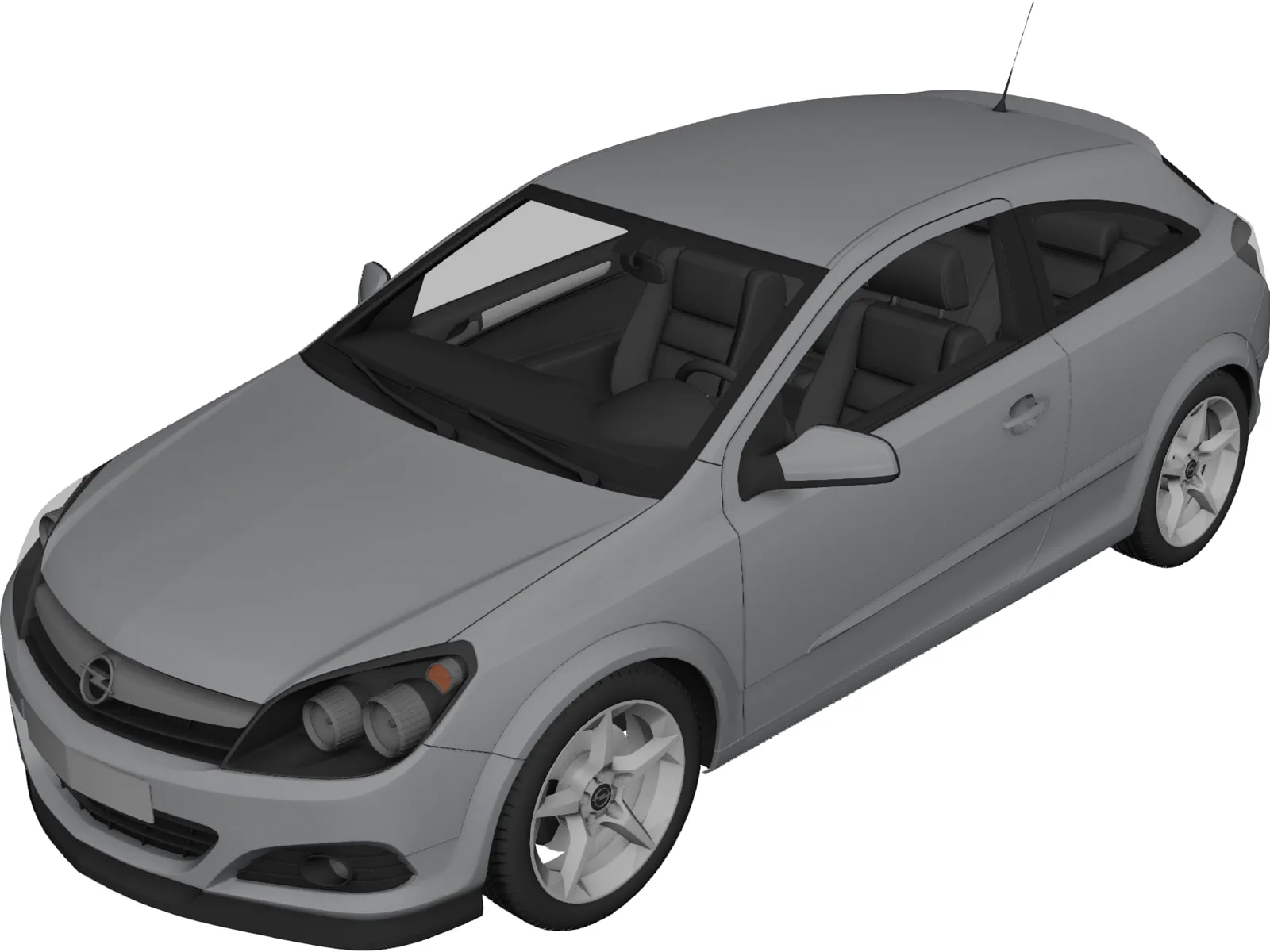 Opel Astra 3D Model