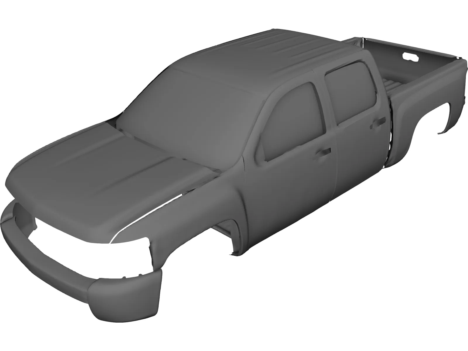 Chevrolet Silverado Body 3D Model