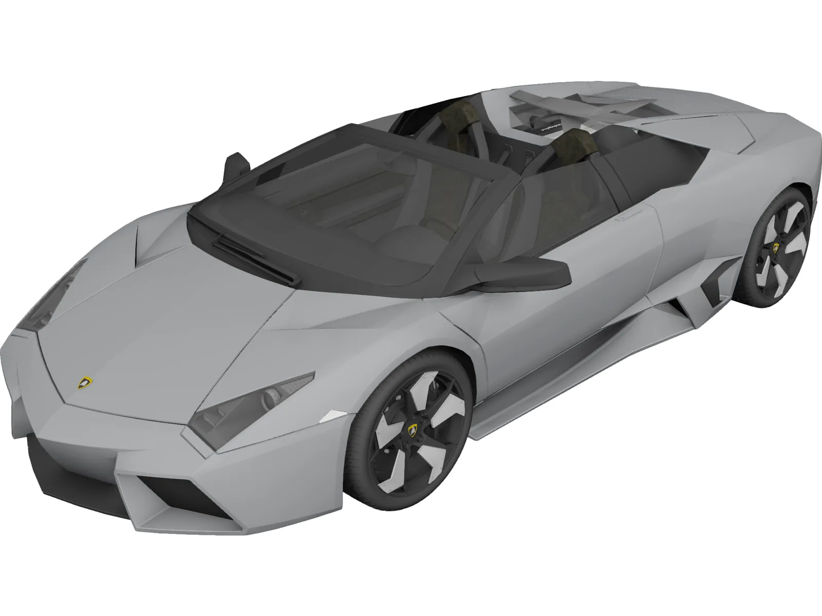 Lamborghini Reventon Roadster (2010) 3D Model