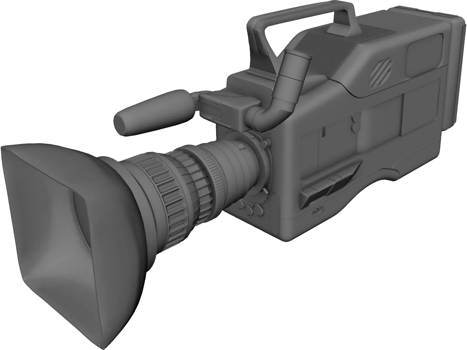 Video Camera 3D Model