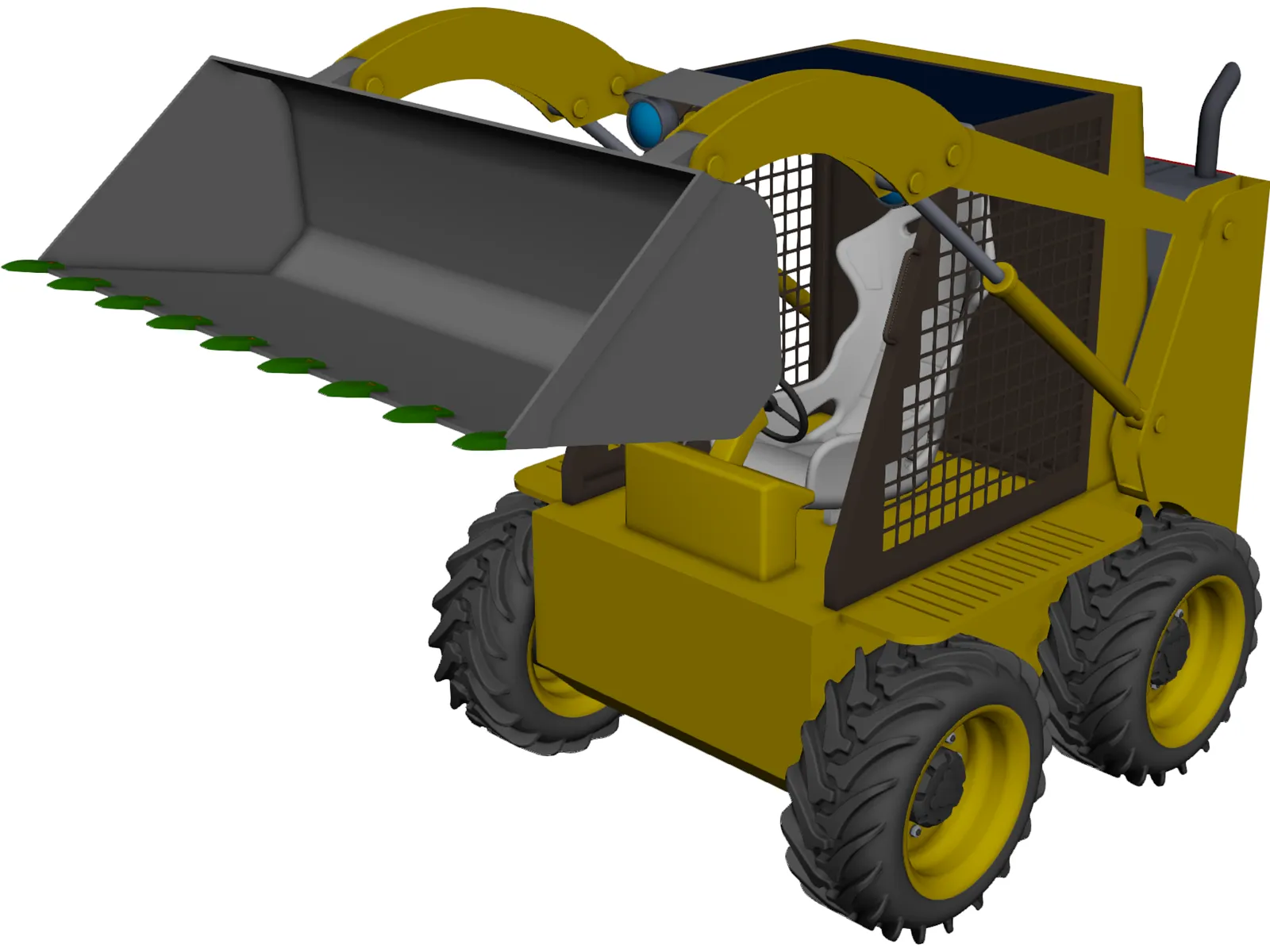 yellow bobcat machine logo