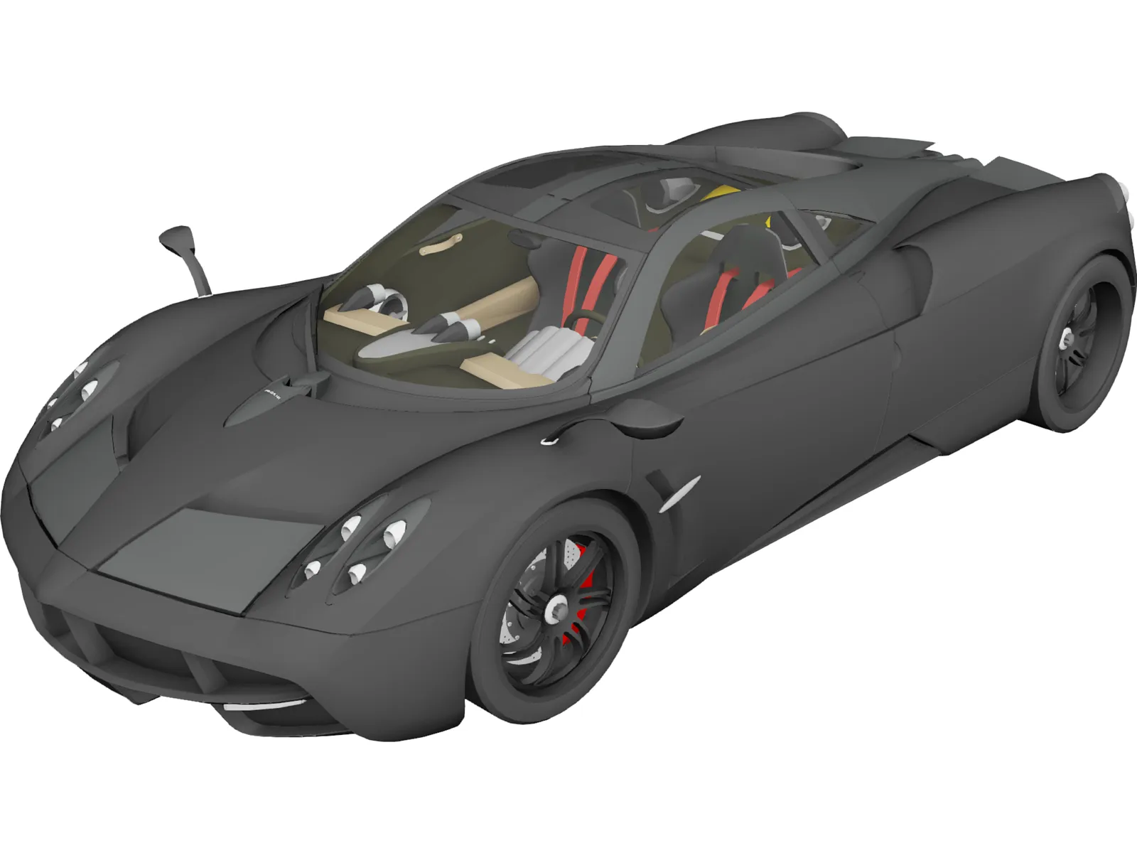 Pagani Huayra (2012) 3D Model