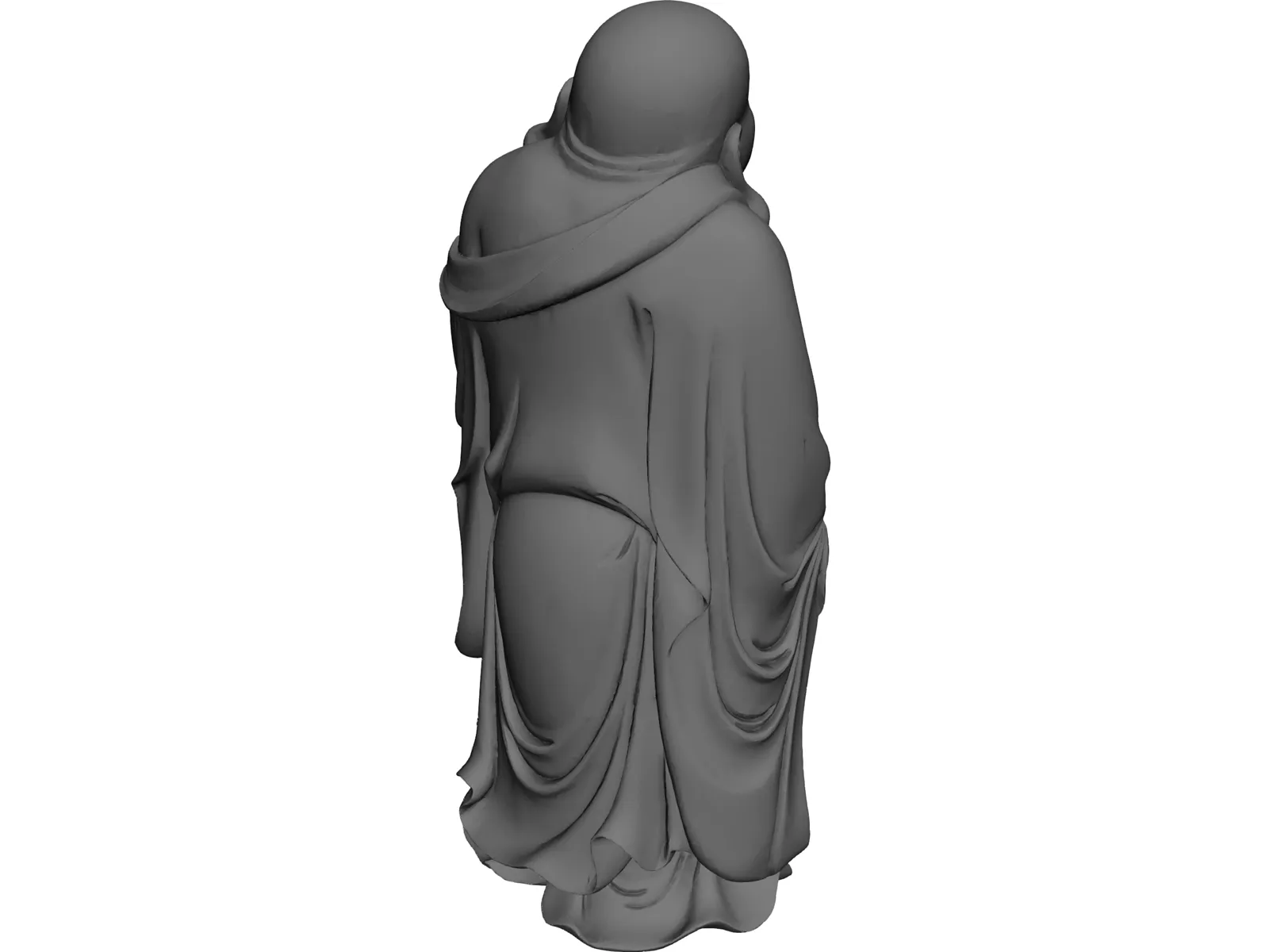 Buddha Statue 3D Model