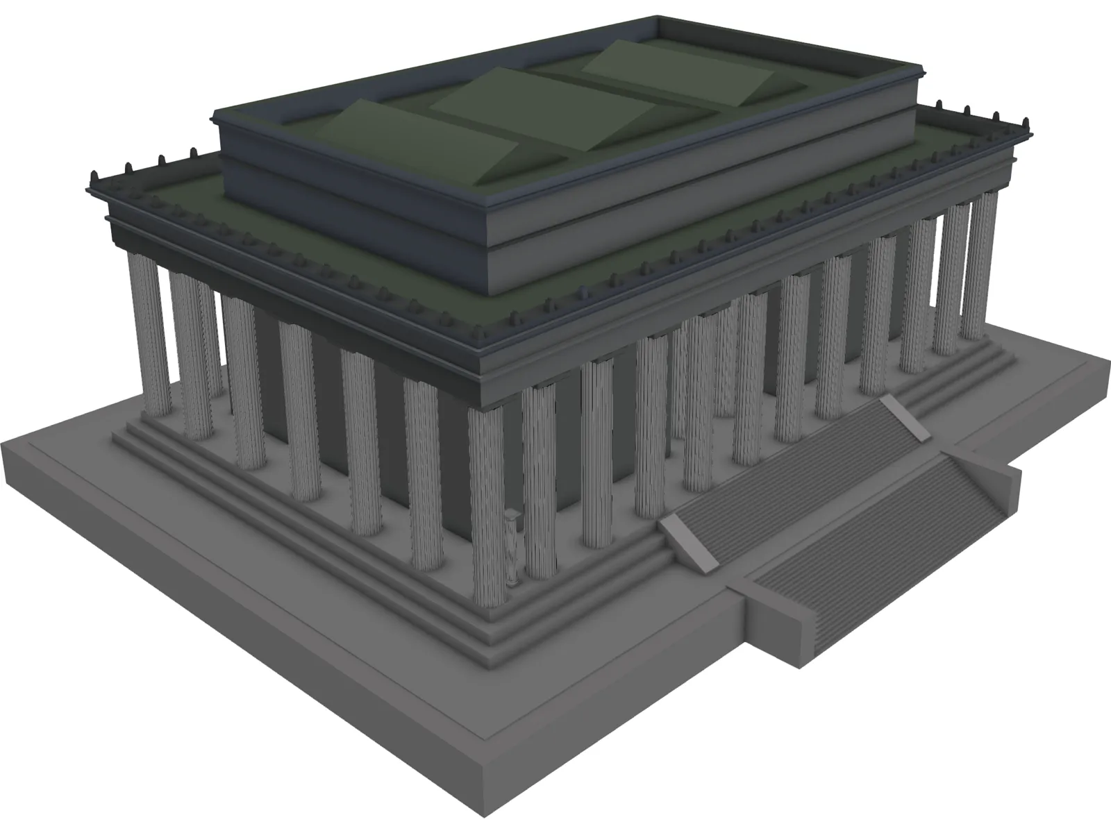 Lincoln Memorial 3D Model