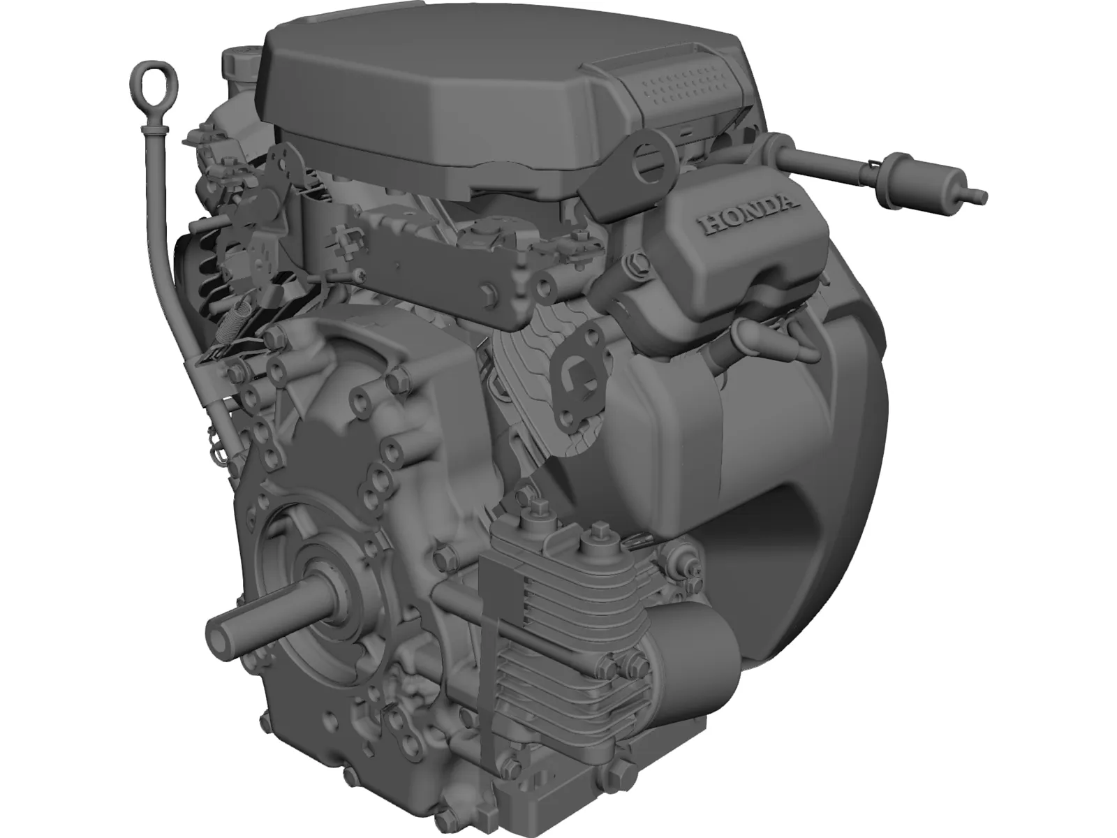 Honda GX690 Engine 3D Model
