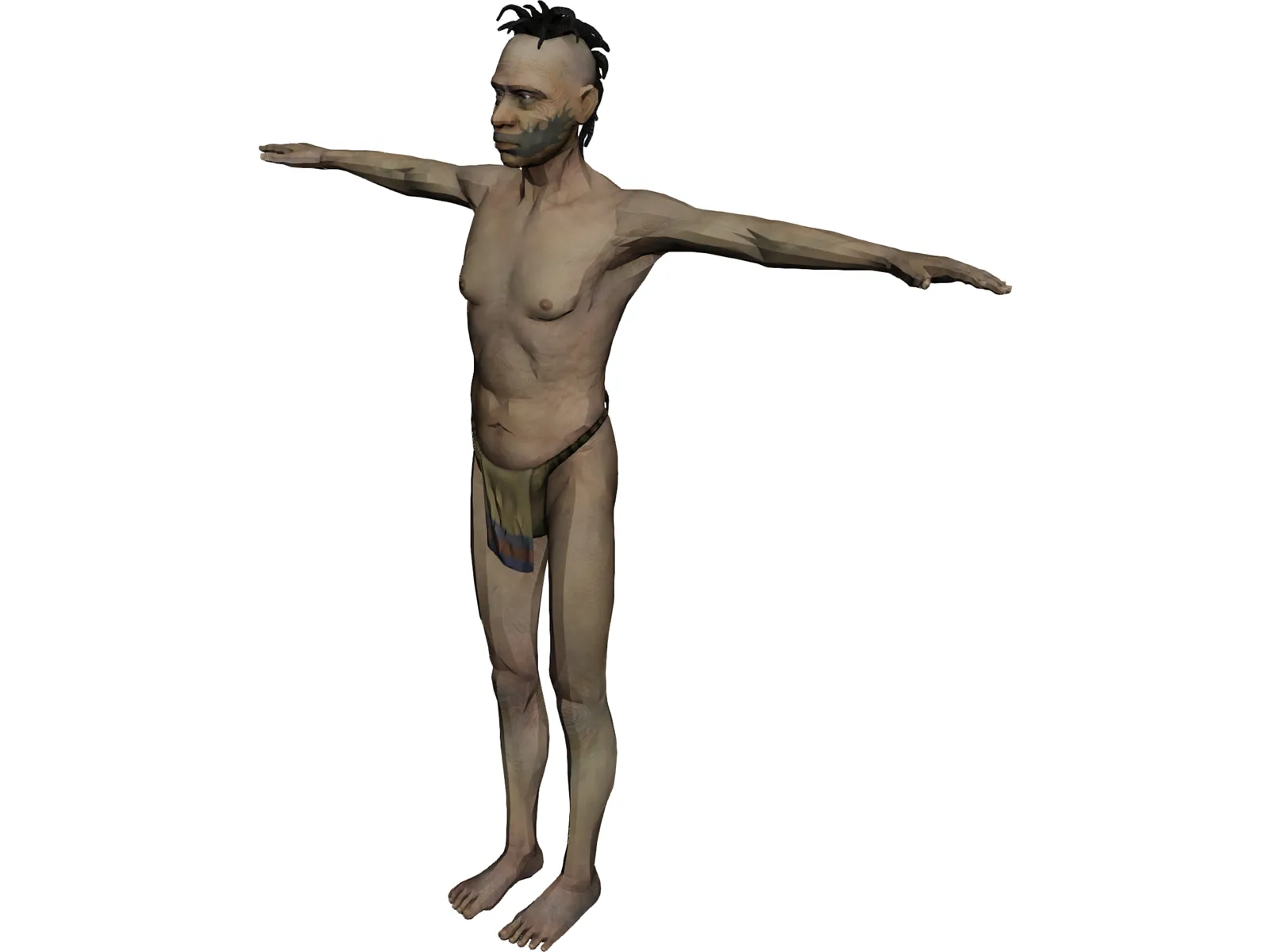 Tribesman 3D Model