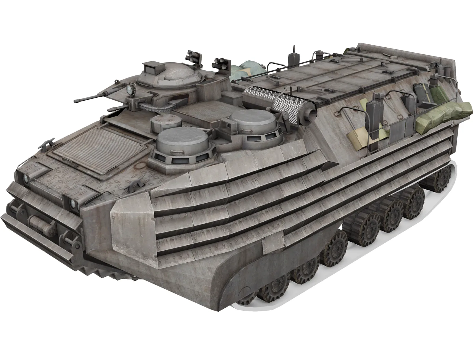 AAV-7A1 3D Model