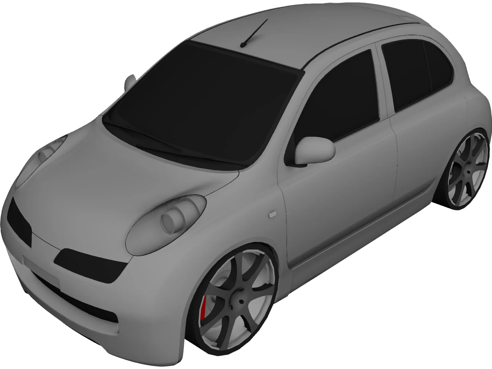 Nissan Micra [Tuned] 3D Model