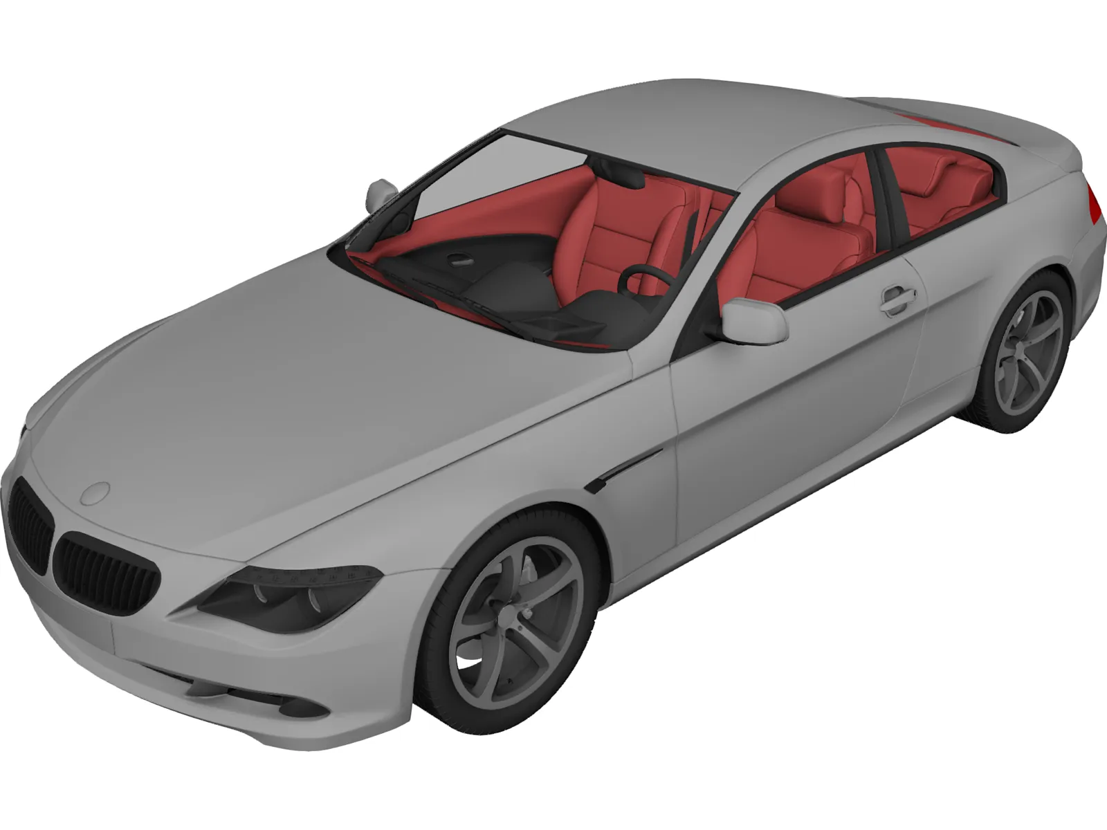 BMW 6-Series Coupe 3D Model