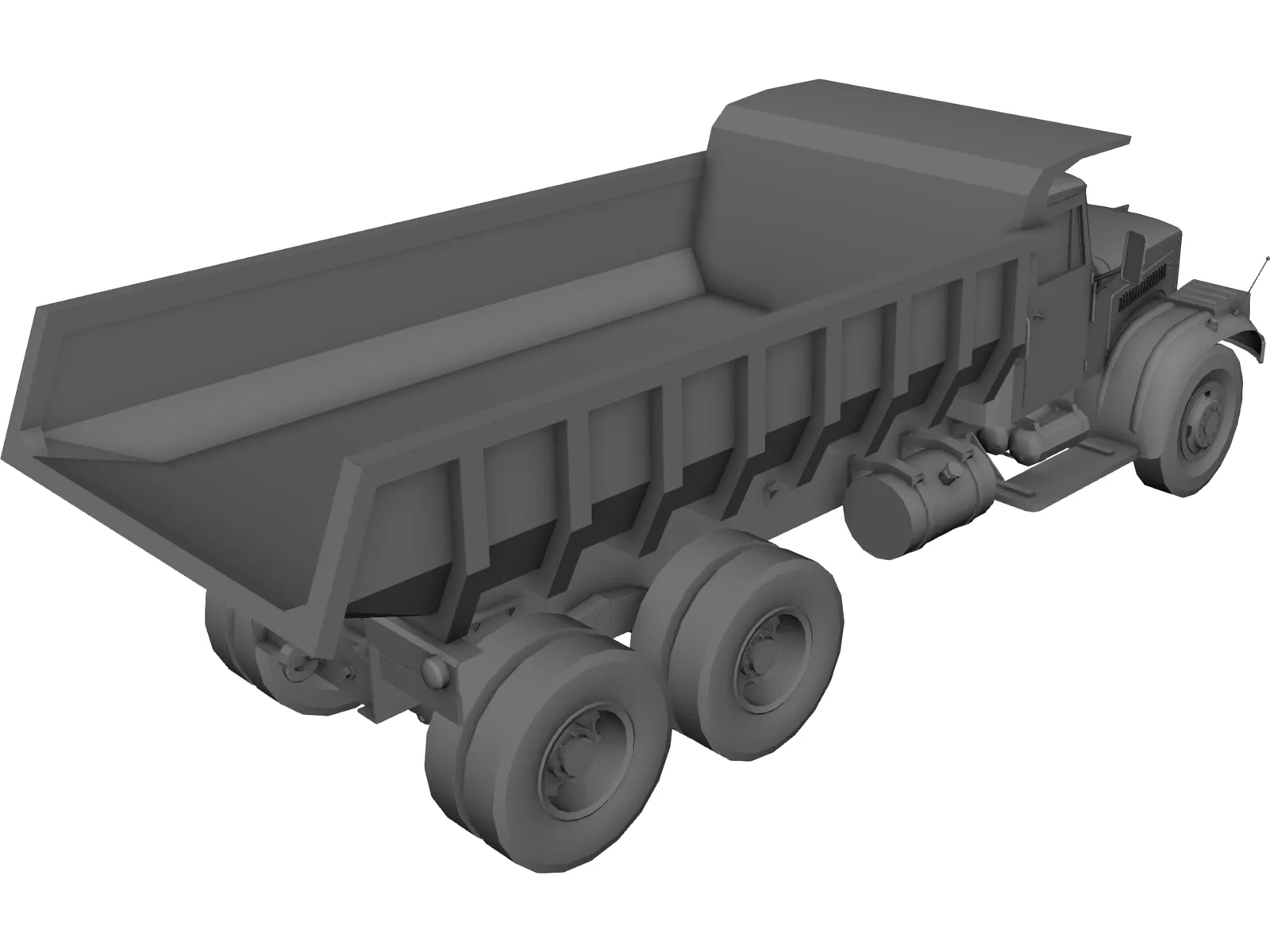 Kraz 256 3D Model