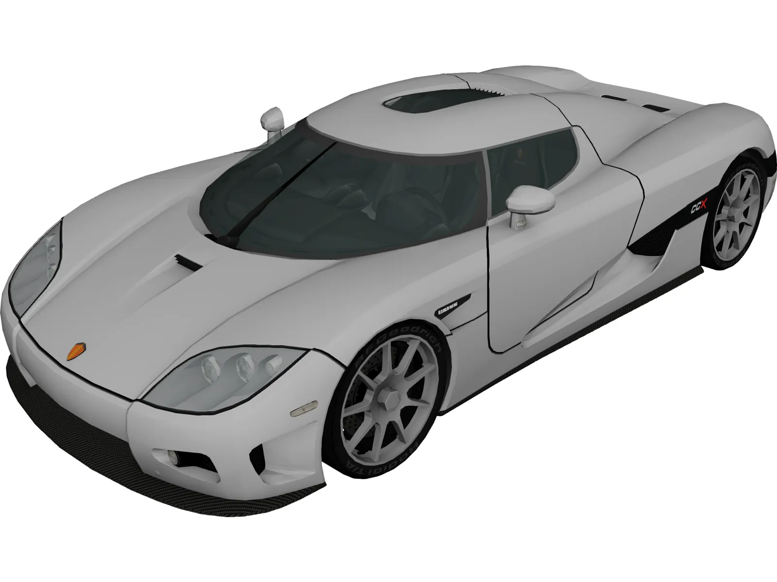 Koenigsegg CCX 3D Model