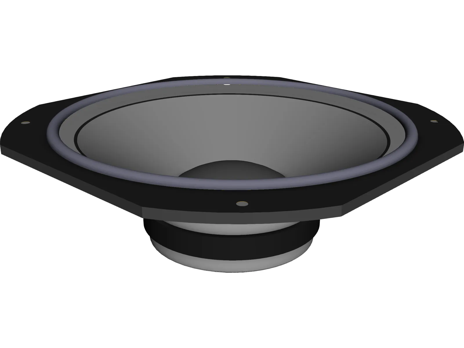 Speaker 3D Model