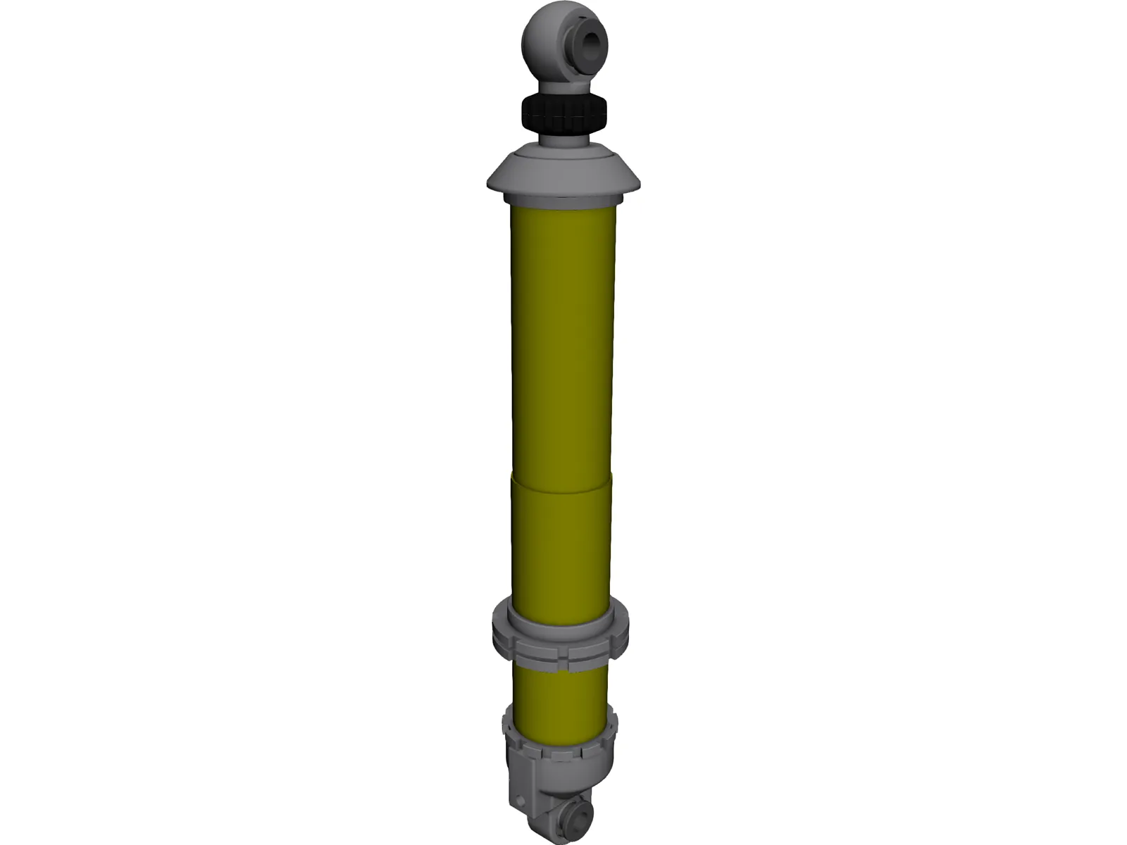 Ohlins Shock 3D Model