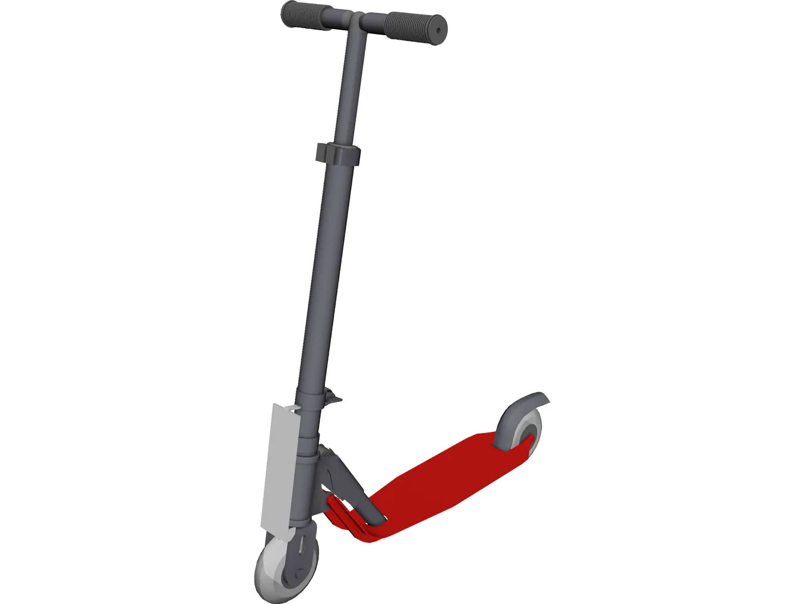 Childs Folding Scooter 3D Model