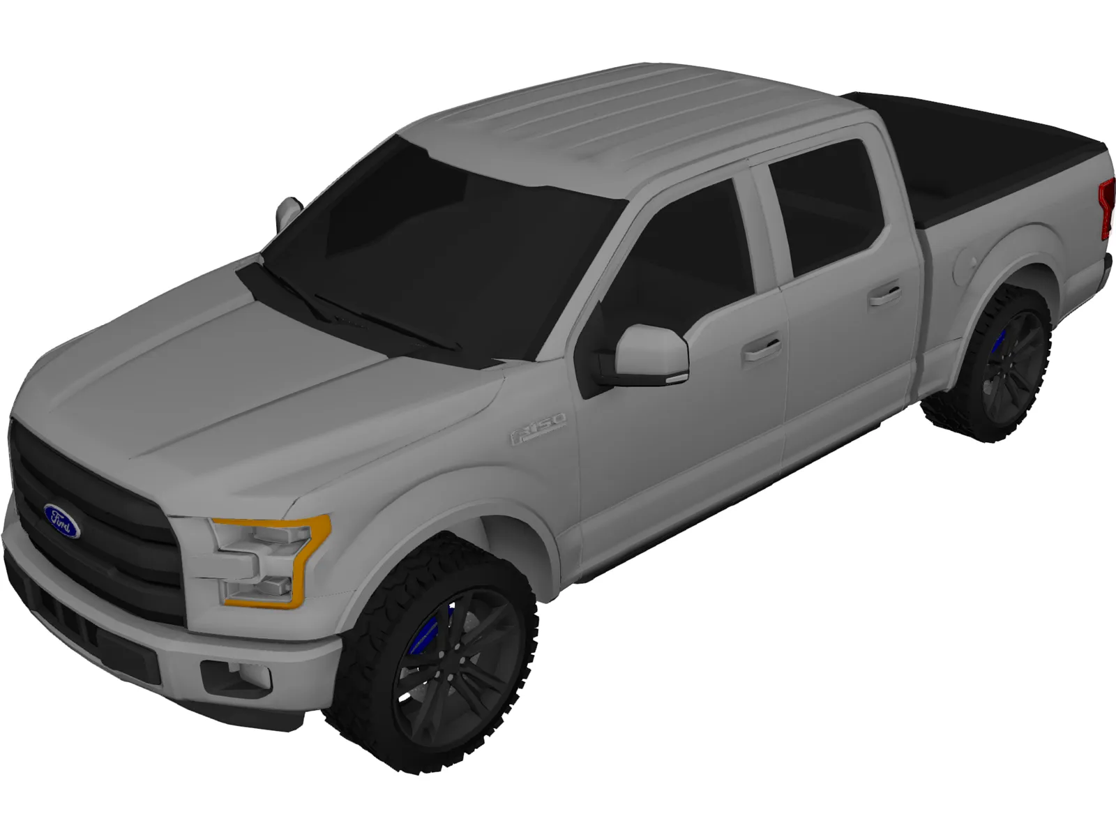 Ford F-150 (2015) 3D Model