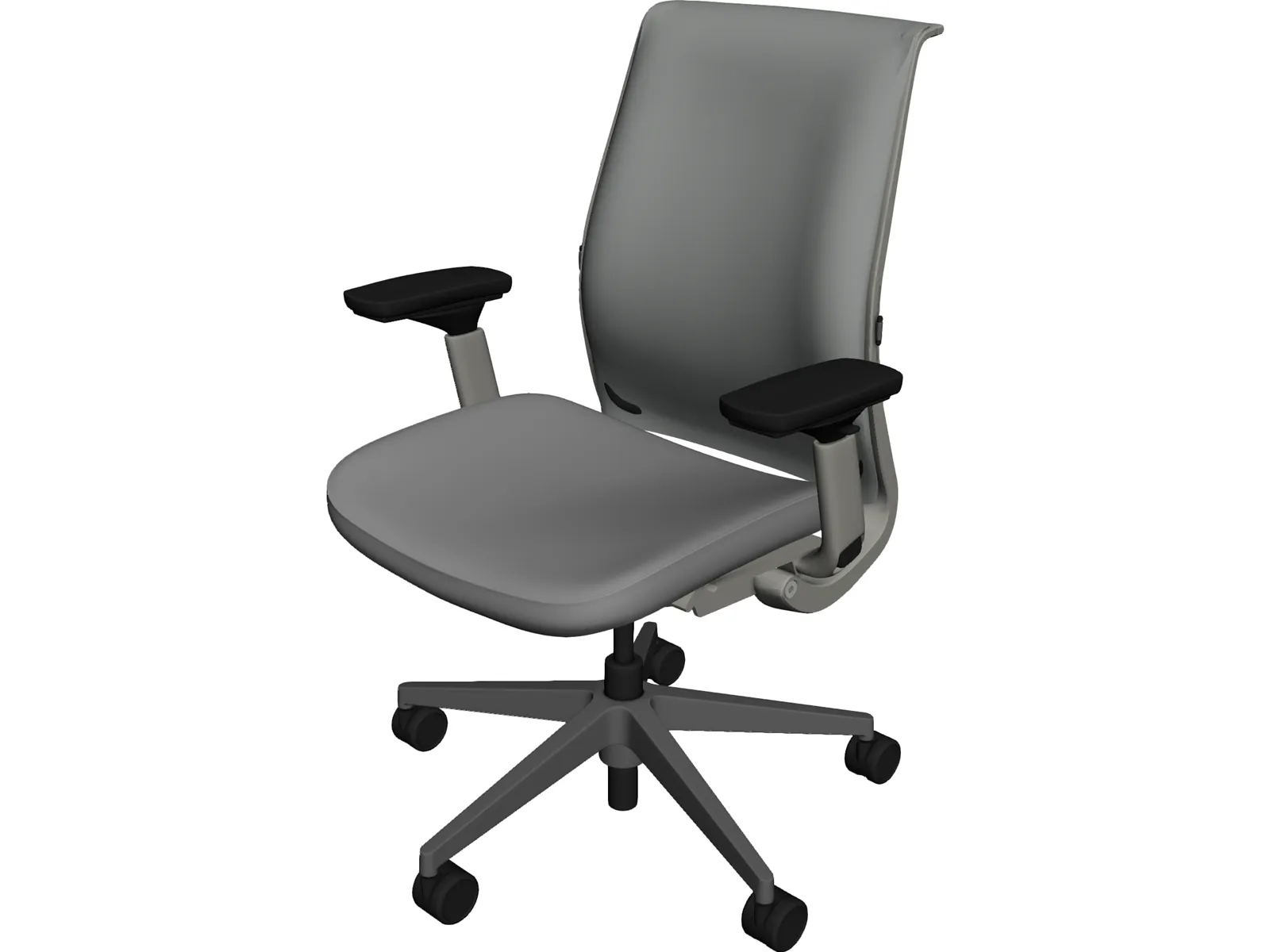 Office Chair 3D Model - 3D CAD Browser