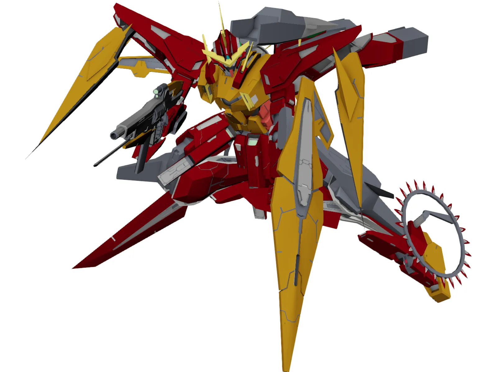 Kyrios Gundam 3D Model