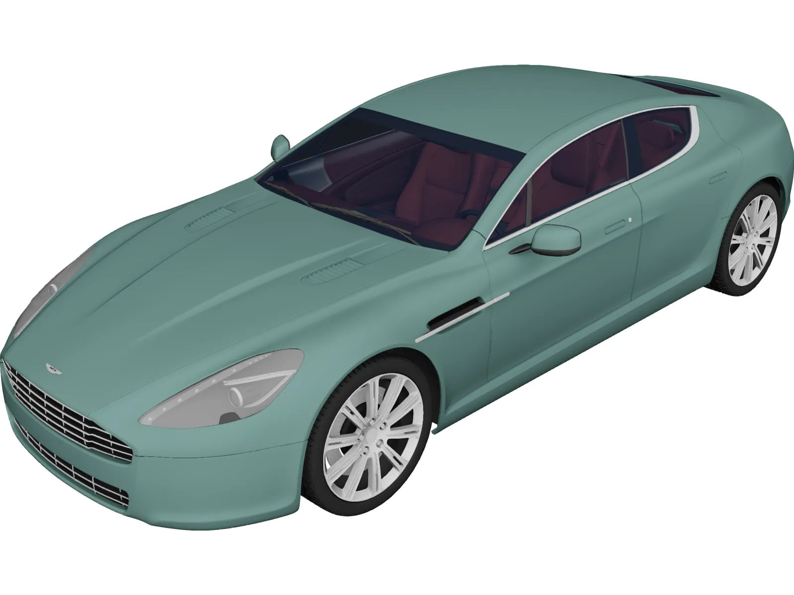 Aston Martin Rapide (2011) 3D Model