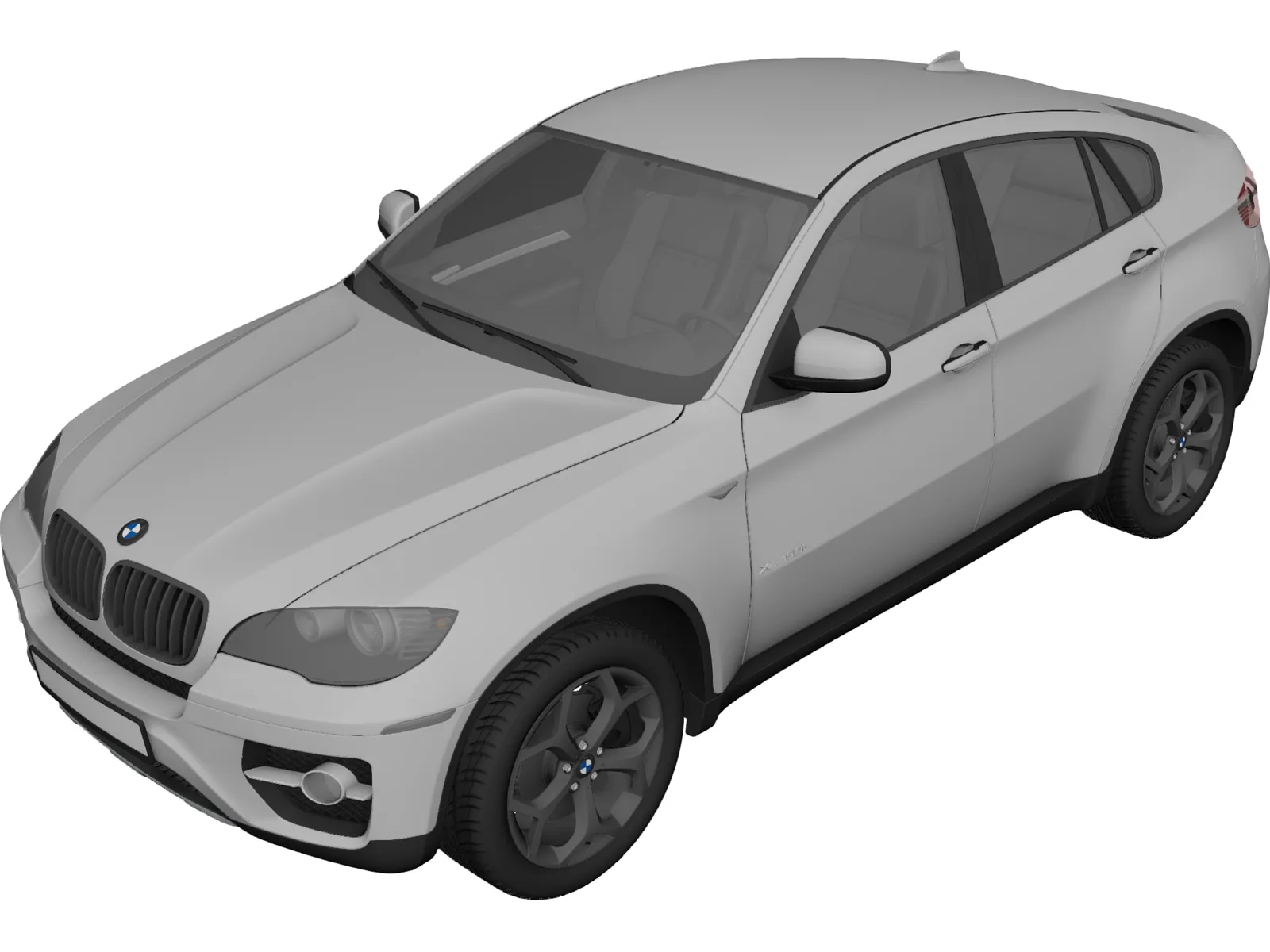 BMW X6 3D Model