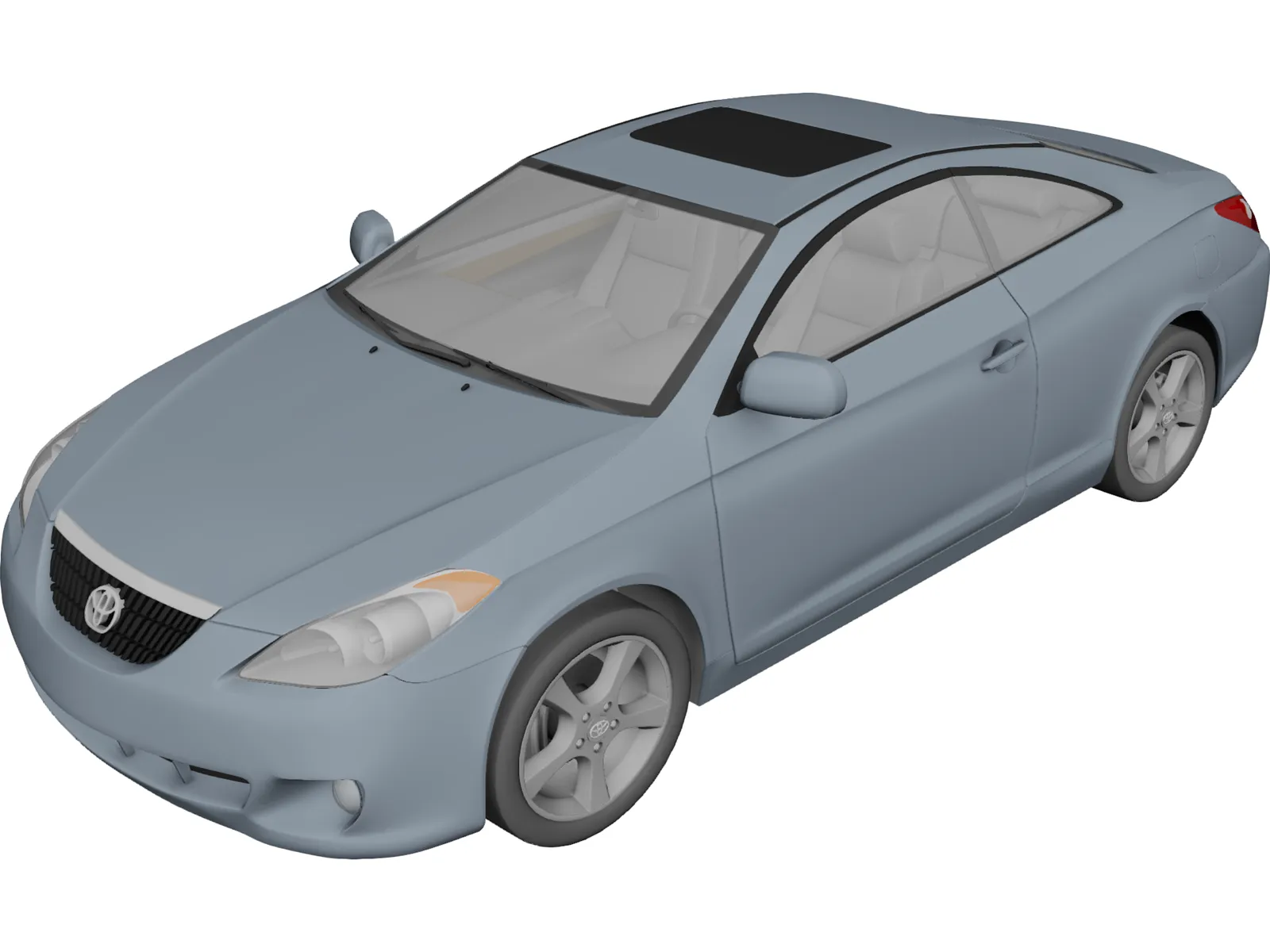 Toyota Camry Solara Coupe (2006) 3D Model