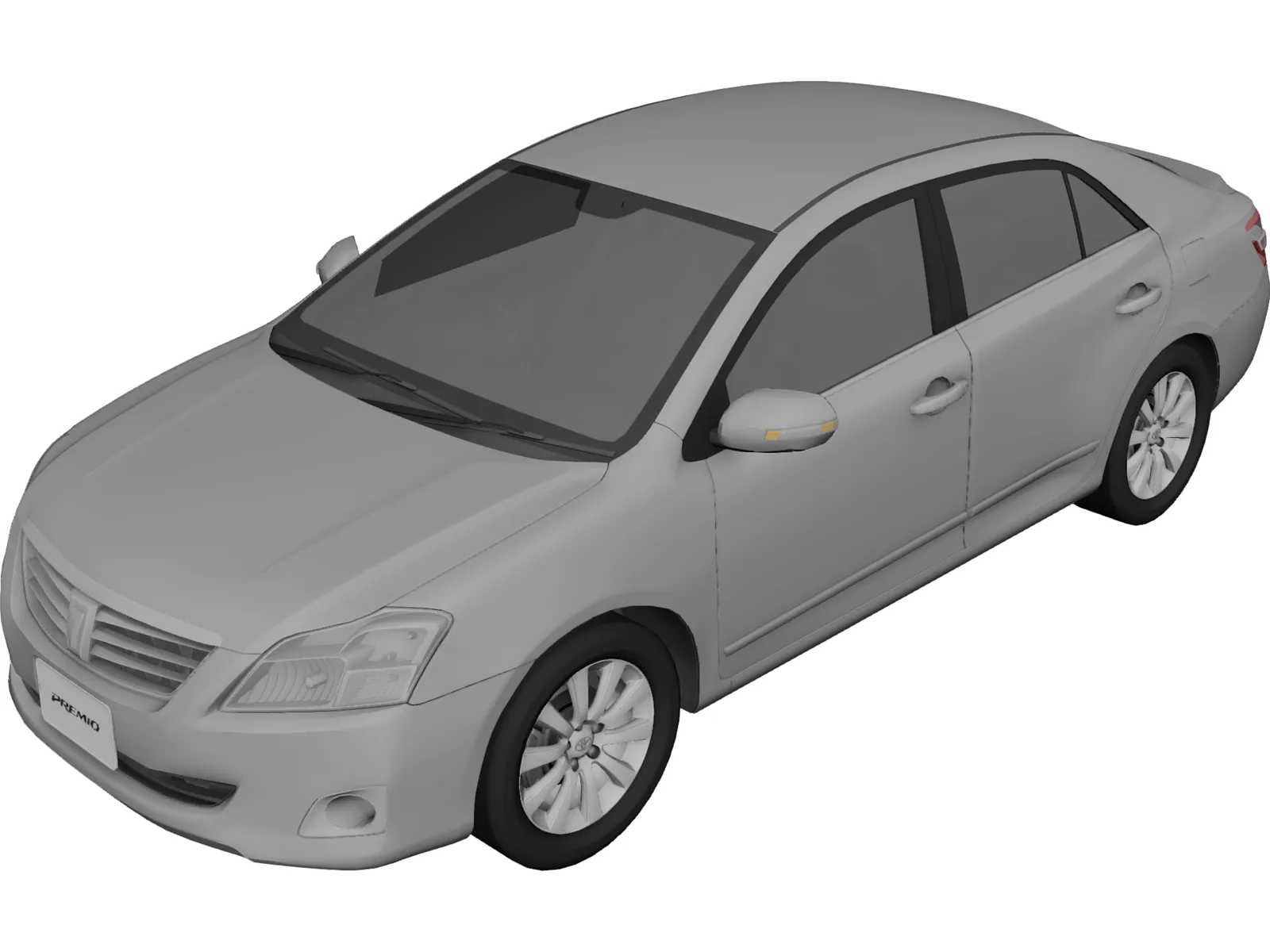 Toyota Premio (2010) 3D Model