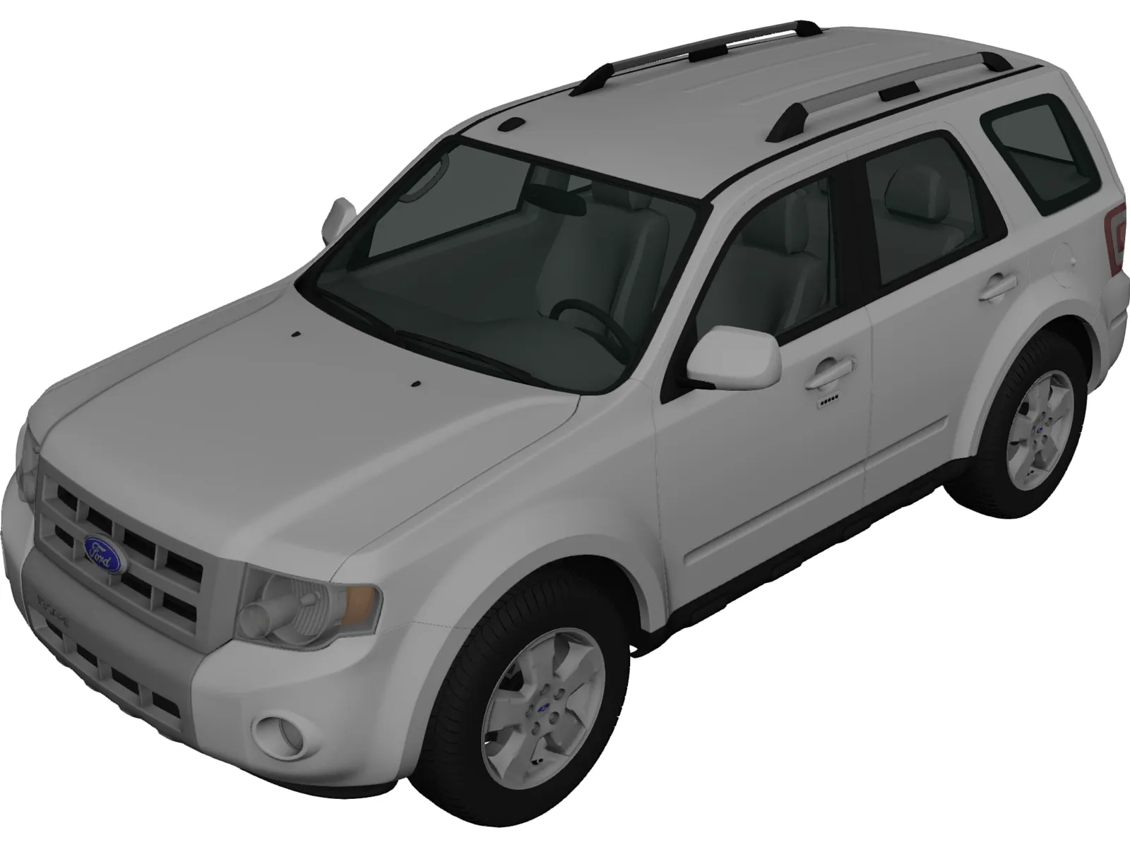 Ford Escape (2012) 3D Model