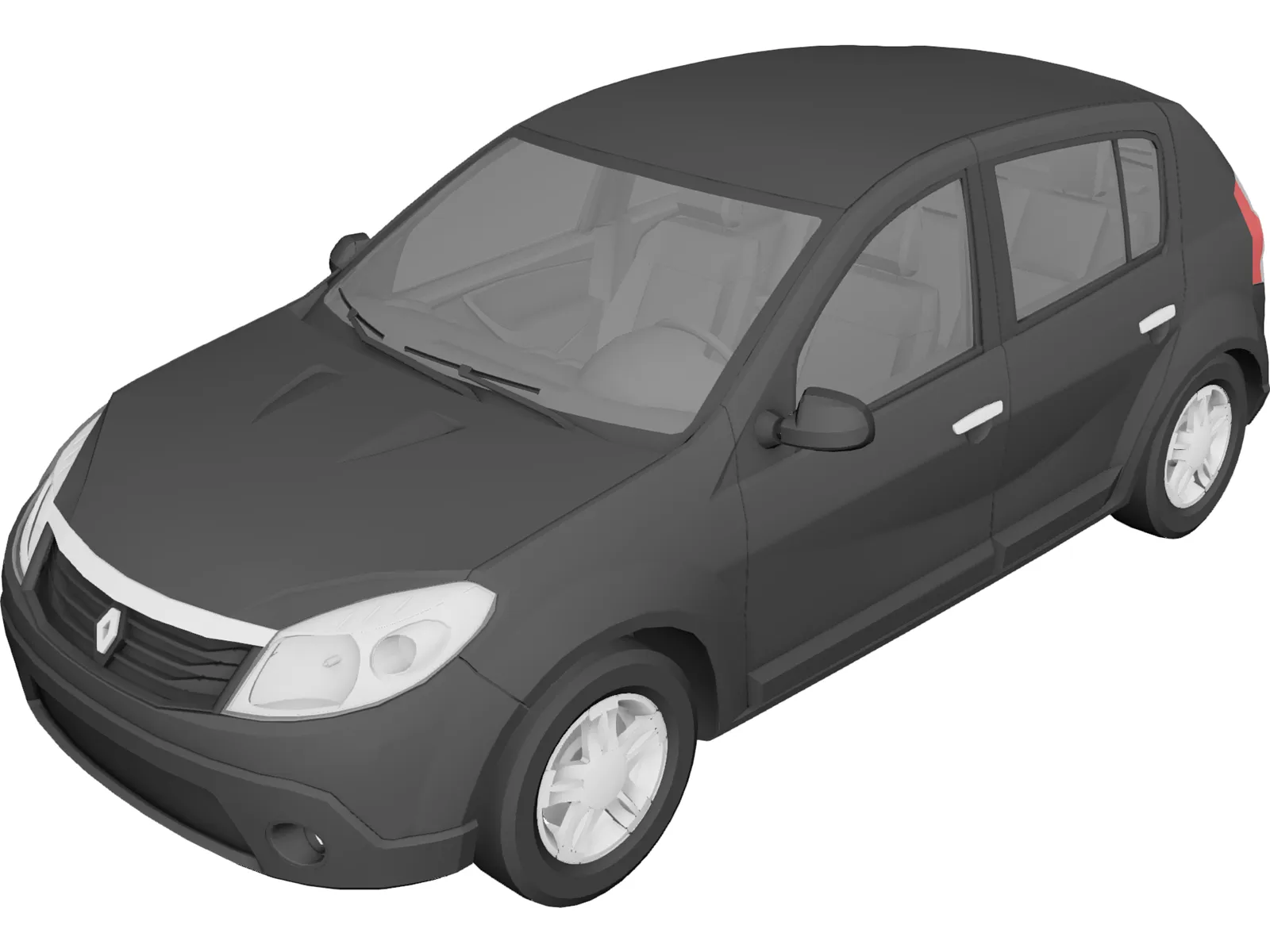 Renault Sandero 3D Model