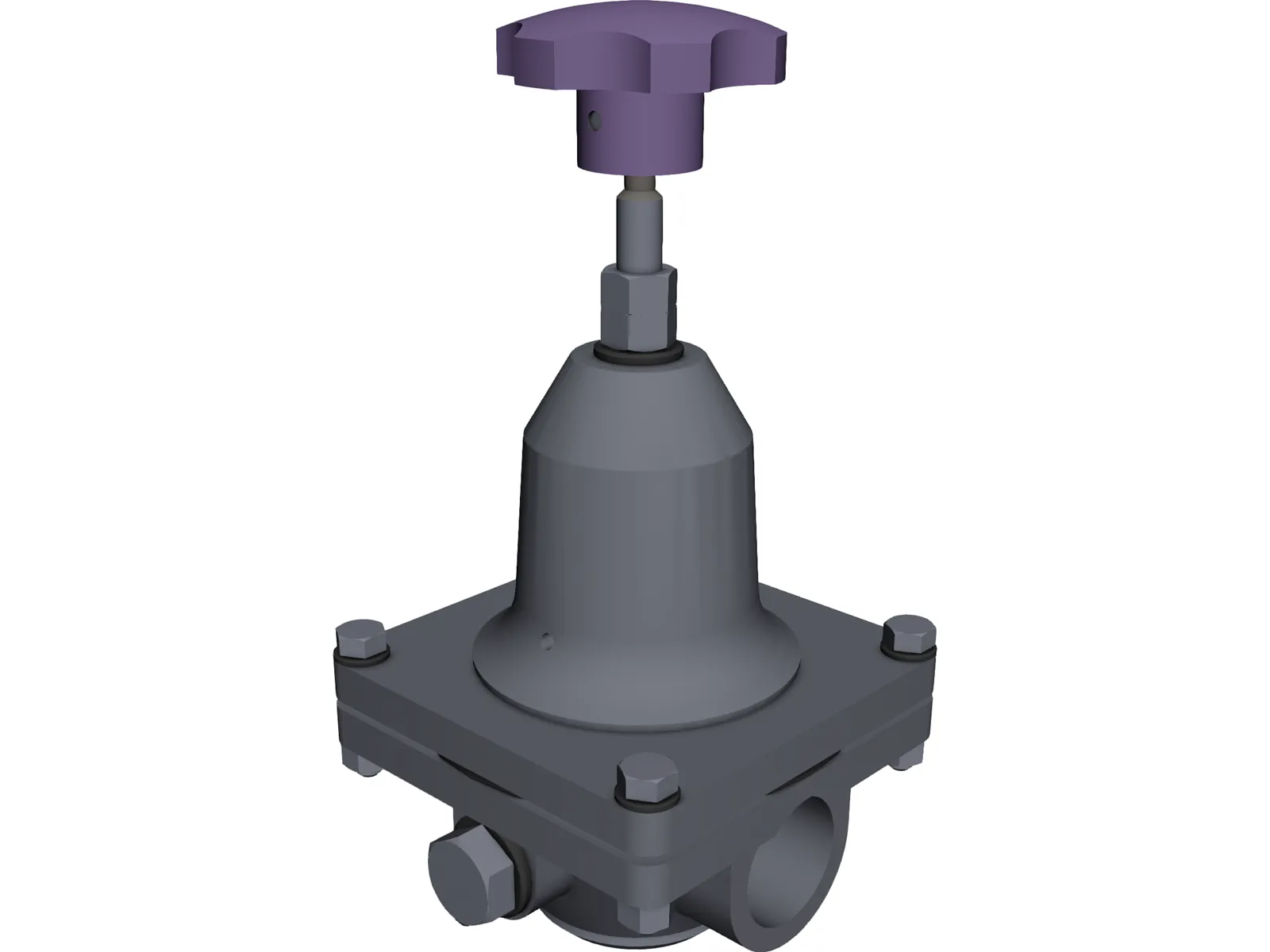 Pressure Reducing Valve 3D Model