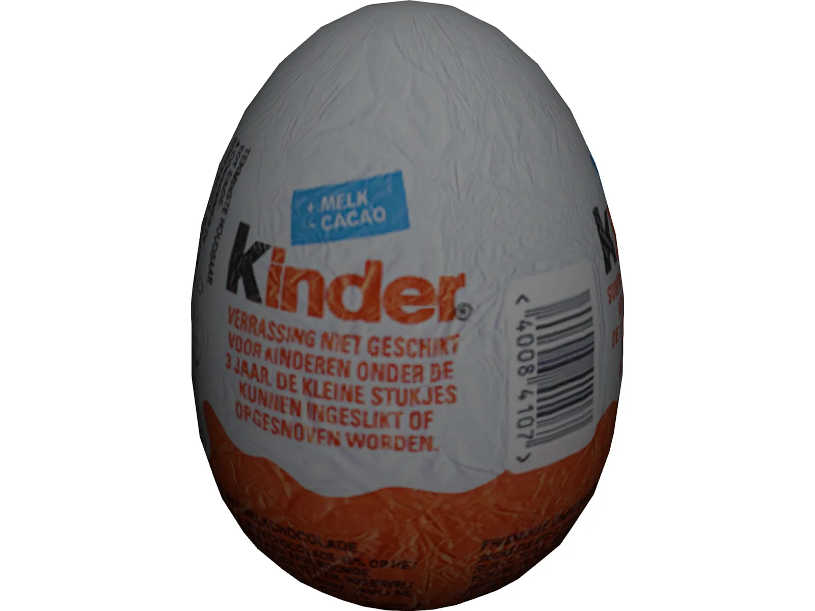 Kinder Surprise 3D Model