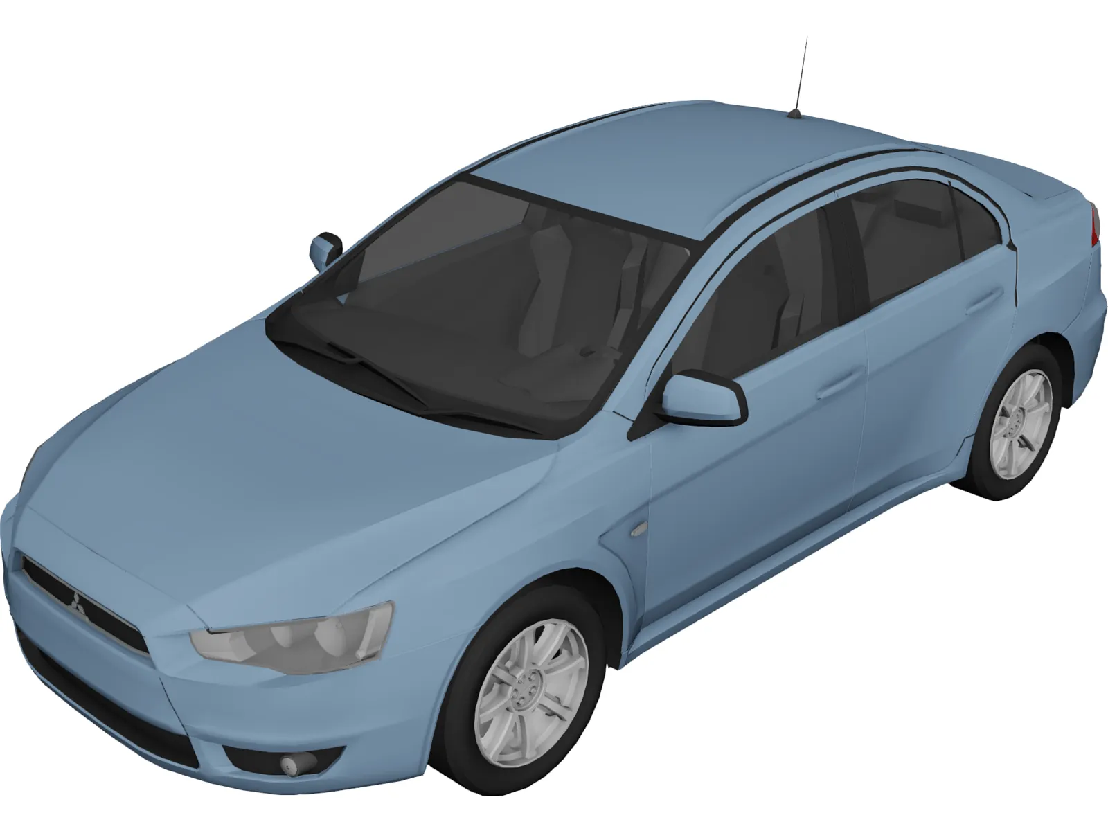 Mitsubishi Lancer ES 3D Model