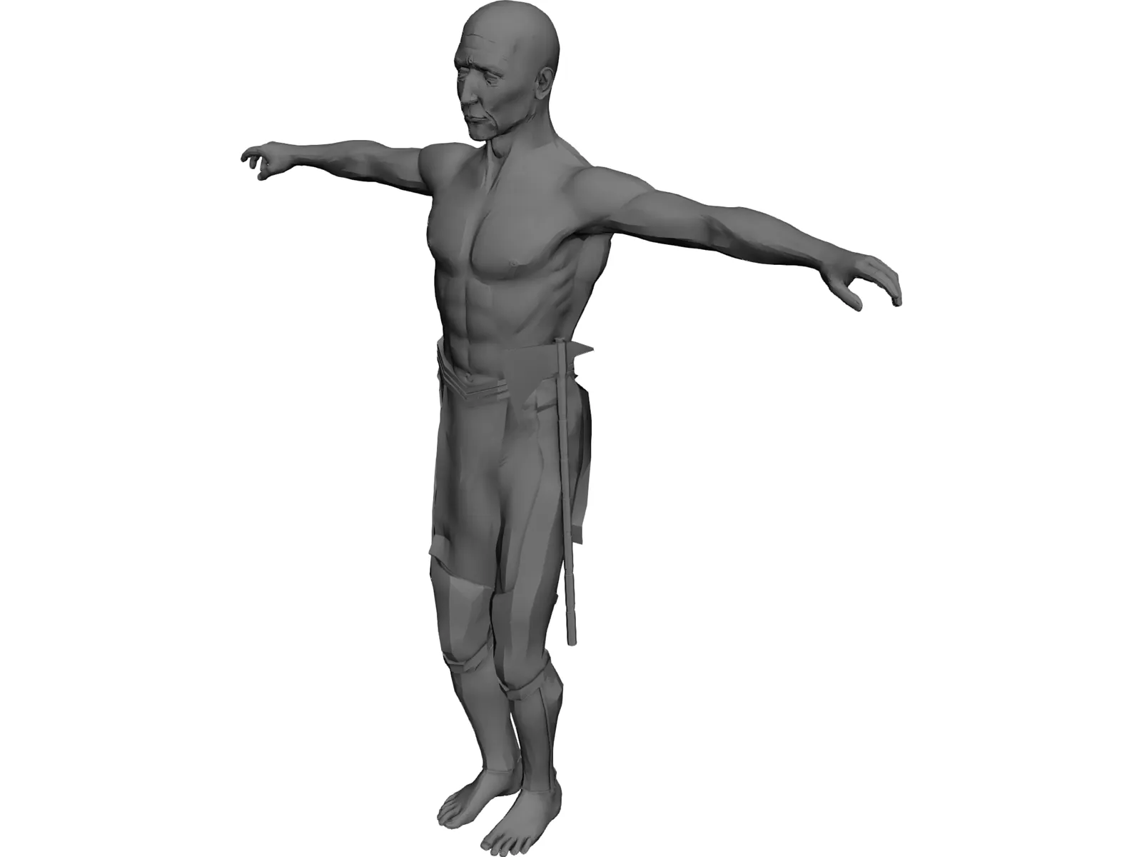 Amerindien 3D Model