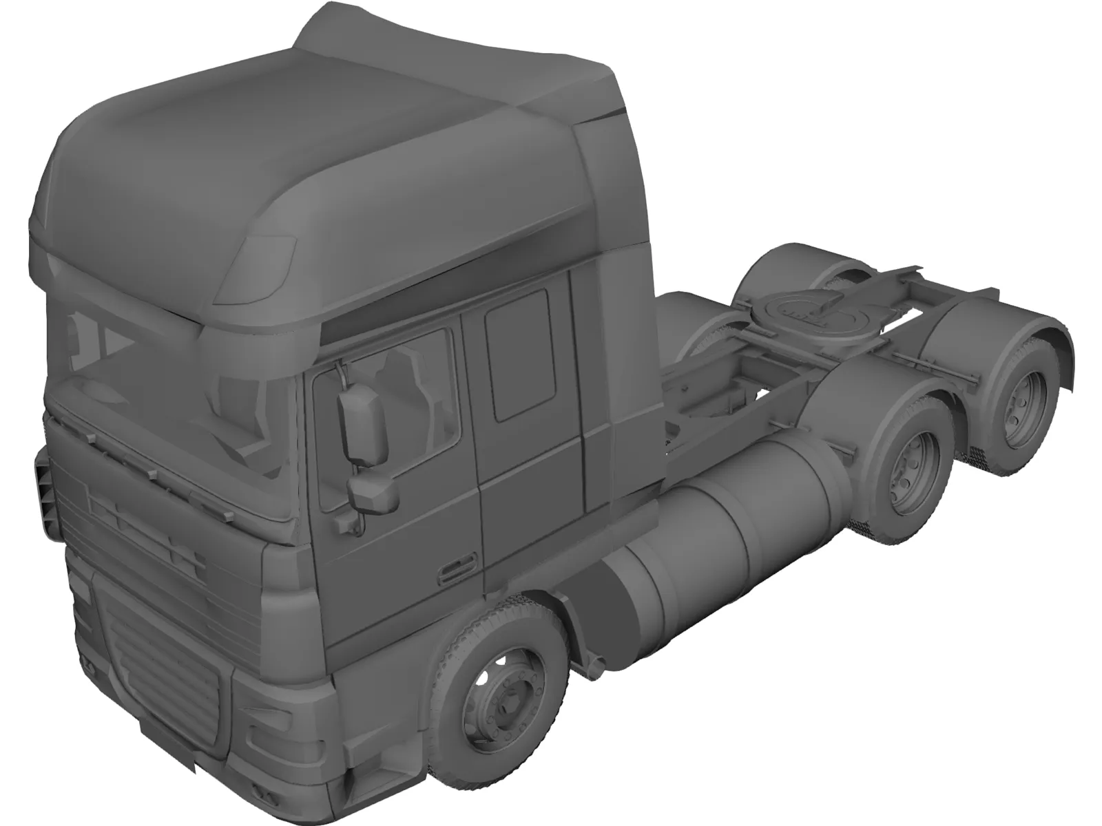 DAF Truck 3D Model