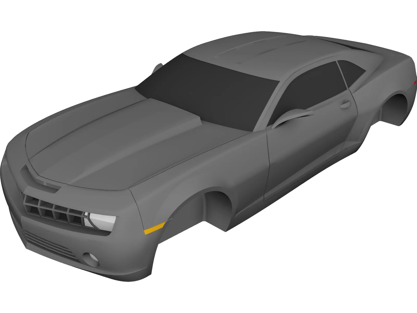 Chevrolet Camaro Body (2010) 3D Model