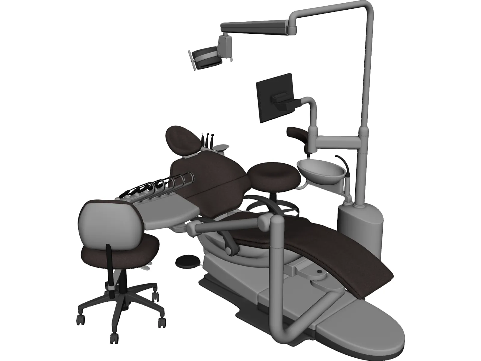 Dental Chairs 3D Model