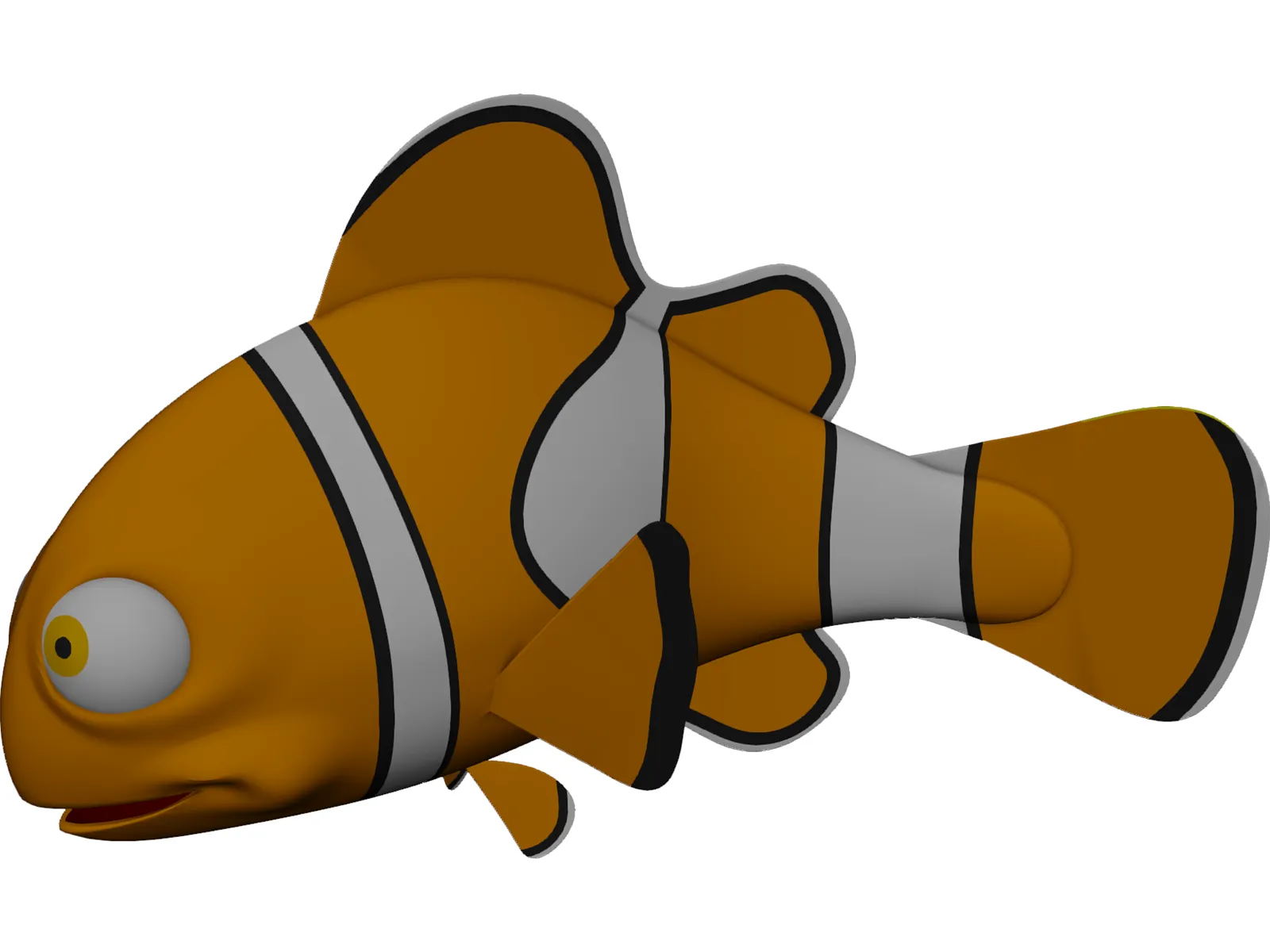 Nemo Fish 3D Model