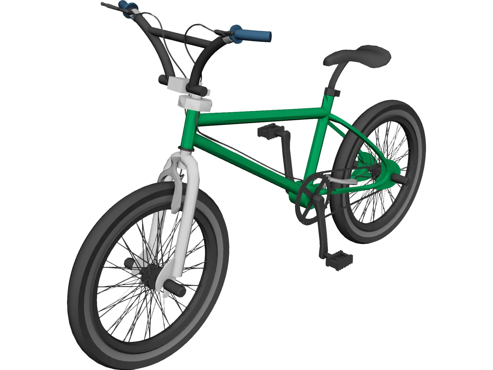 BMX Bike 3D Model