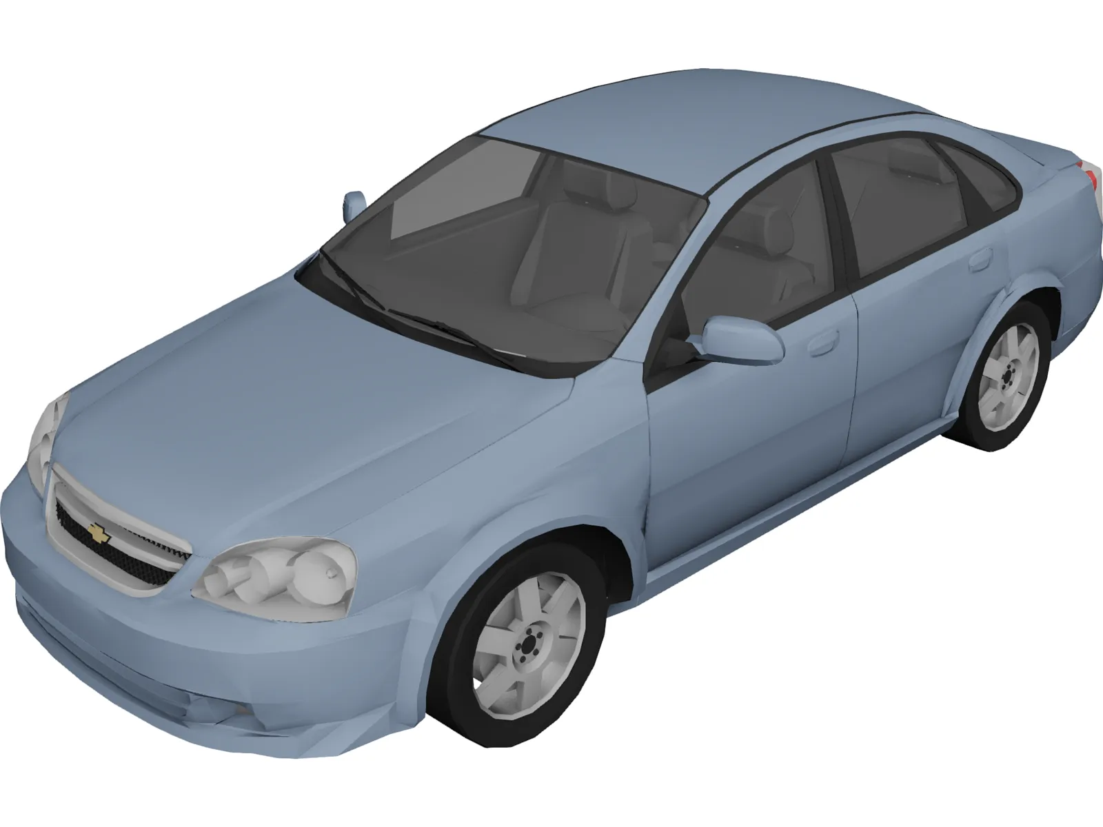 Chevrolet Lacetti 1.6 SX (2006) 3D Model