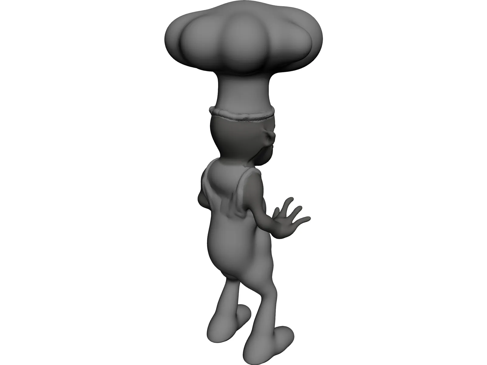 Angry Chef 3D Model