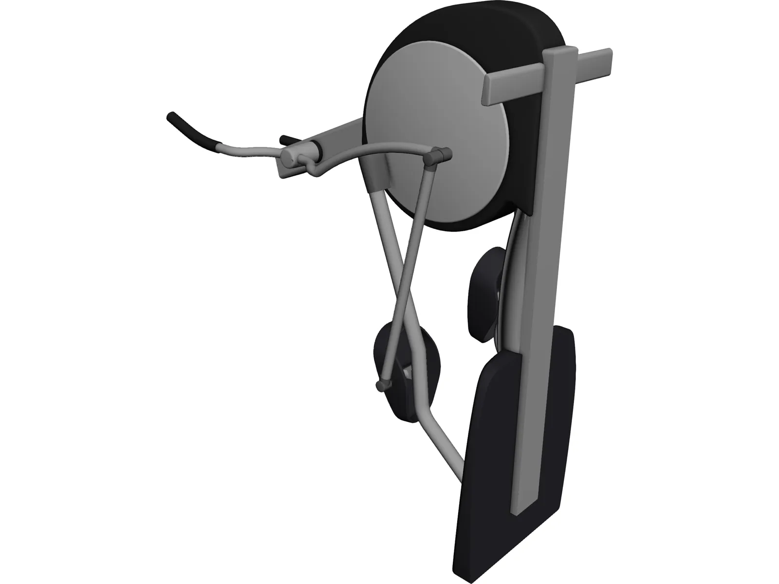 Crosstrainer Elliptical Machine 3D Model