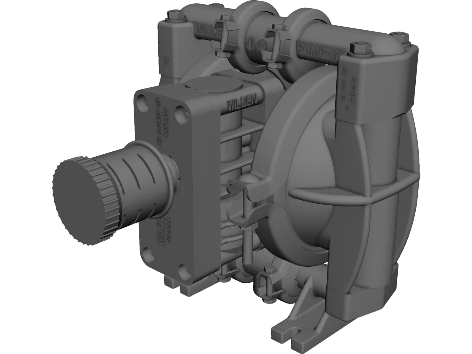 Wilden Pump 3D Model