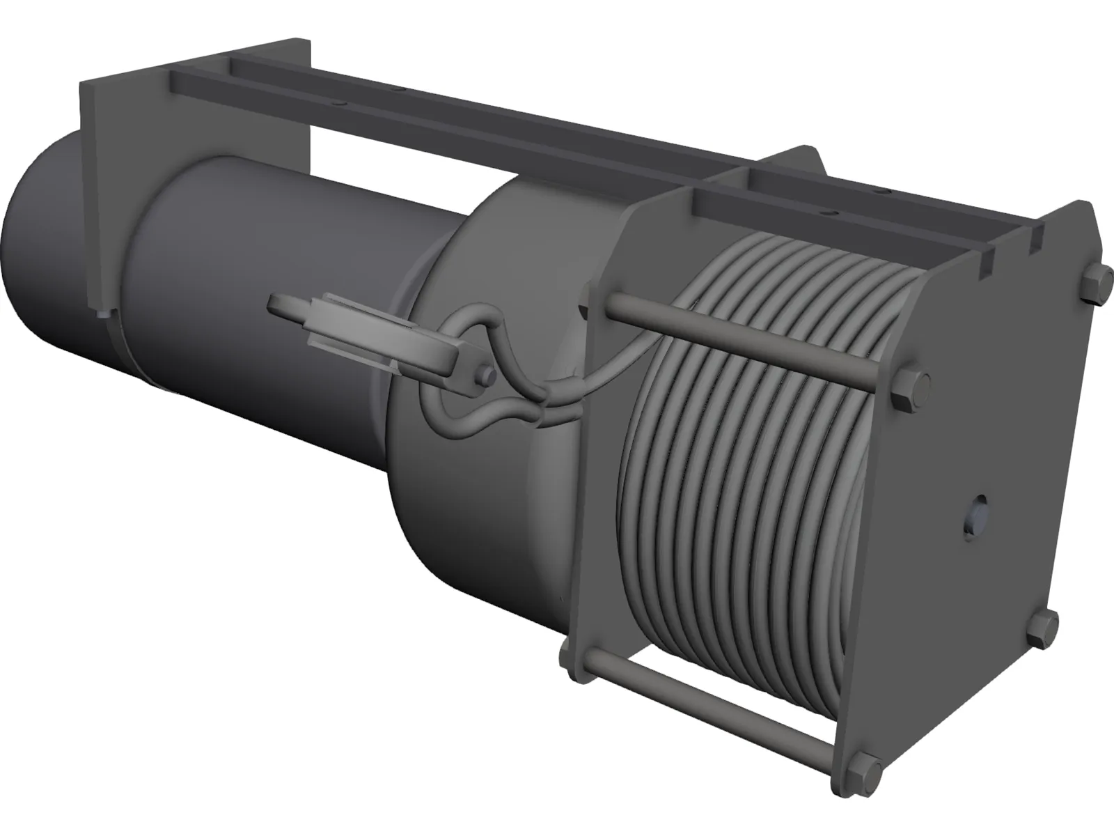 Winch 3D Model