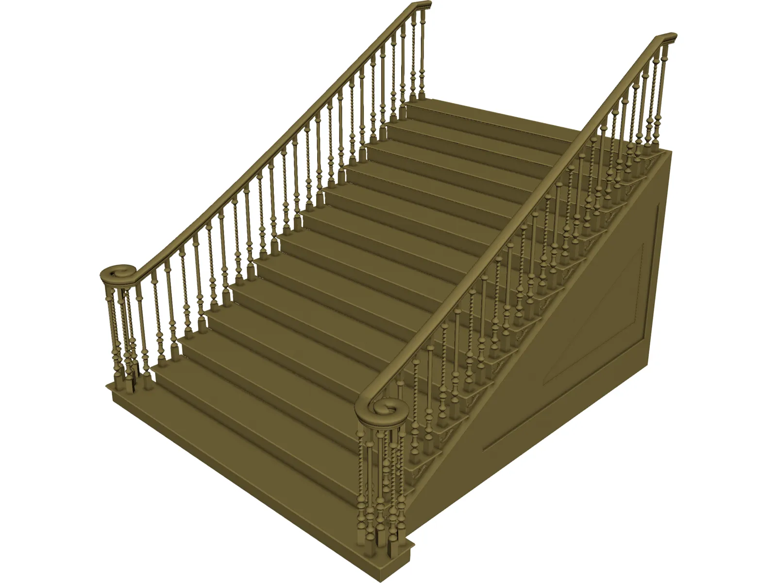 Stair 3D Model