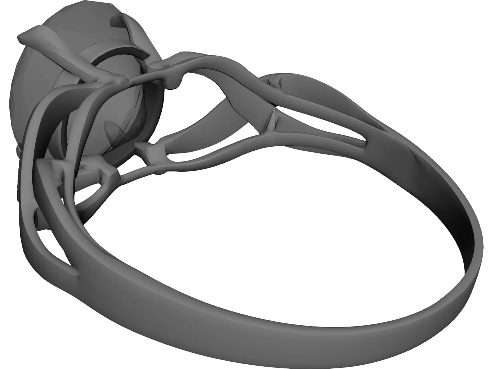 Diamond Ring 3D Model