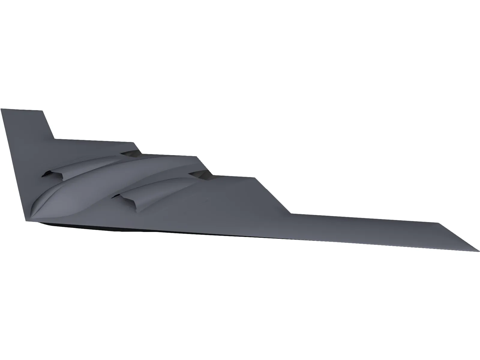 B-2 Spirit Bomber 3D Model