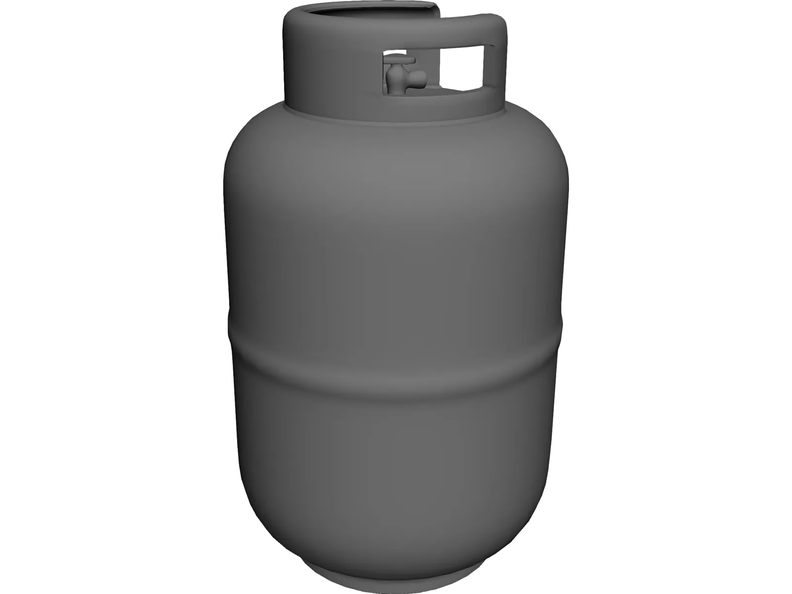 Gas Tank 3D Model