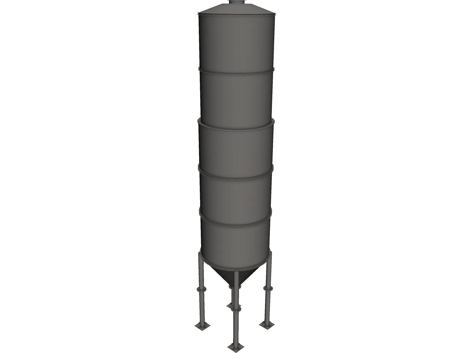 Silo 3D Model