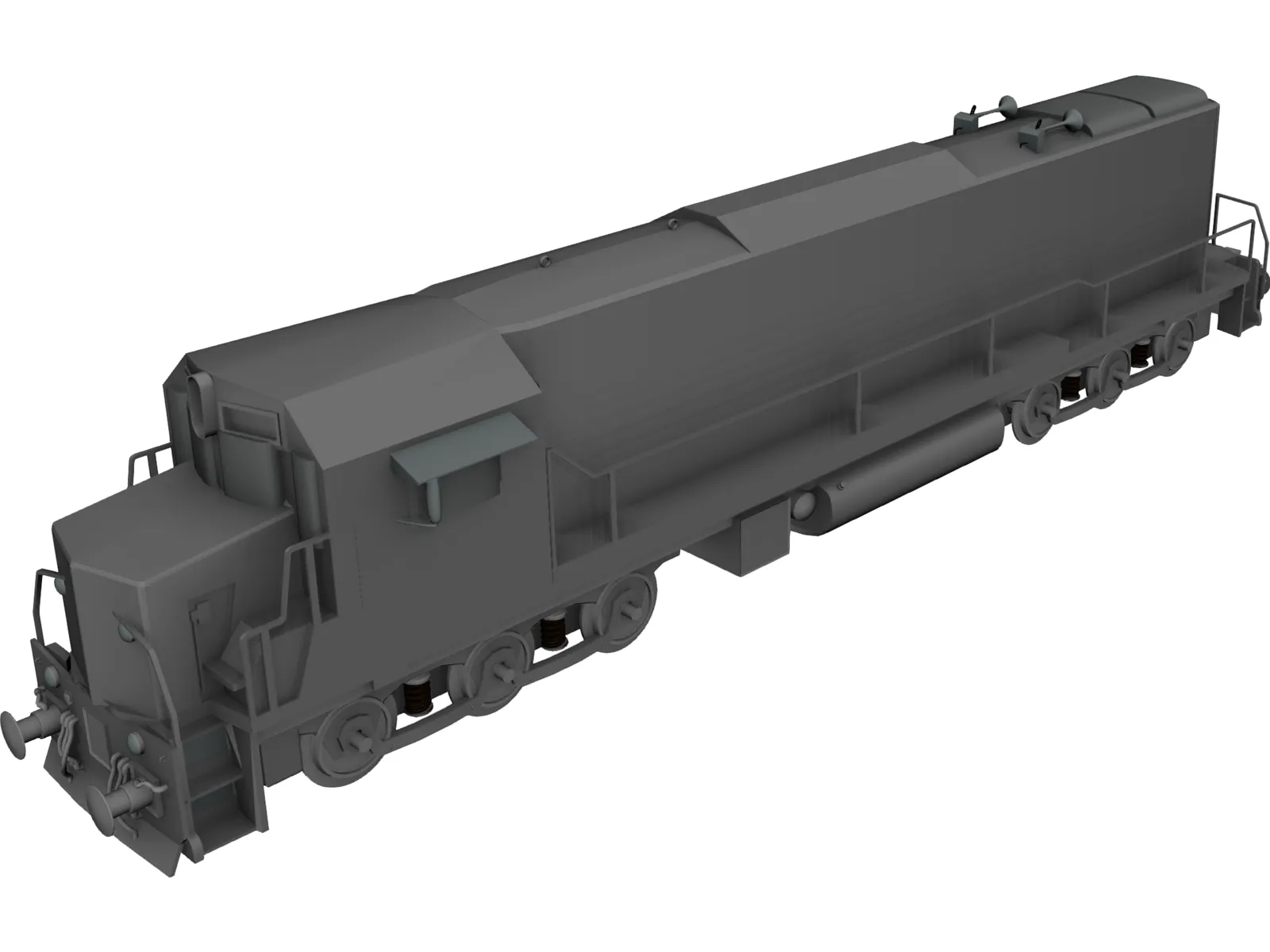 Train SD4 3D Model