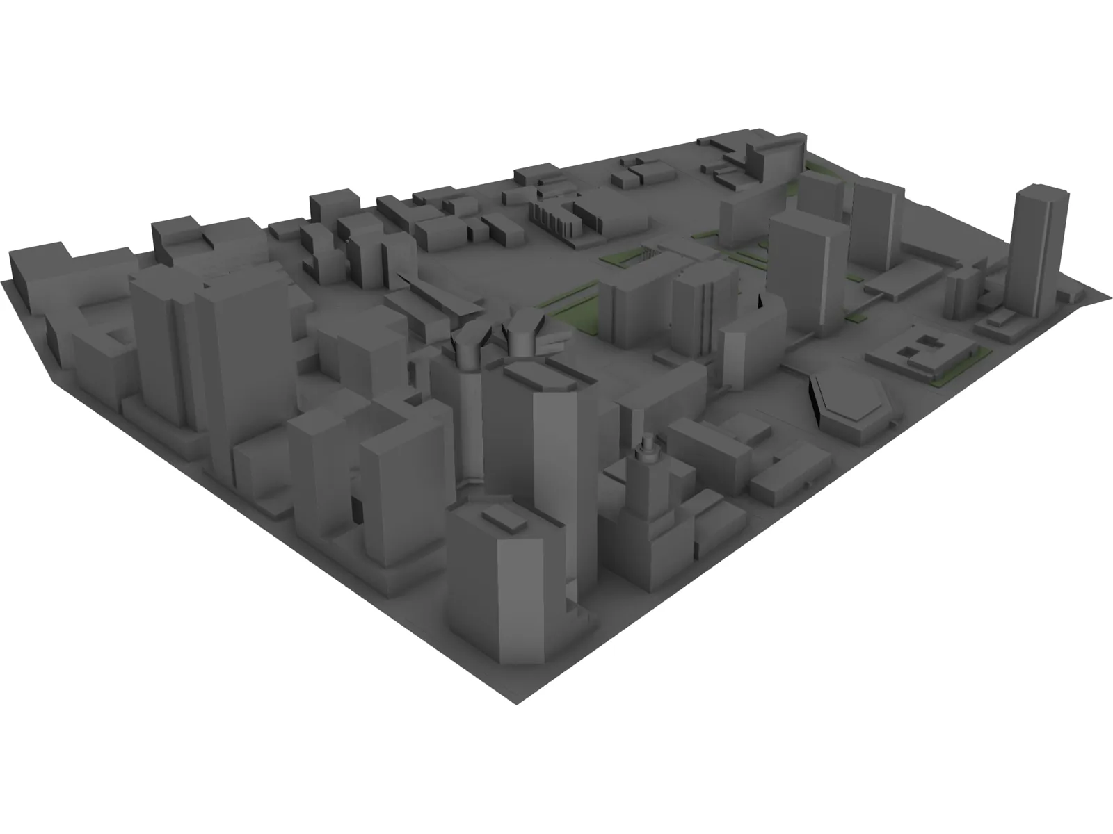 Minneapolis Washington Square 3D Model