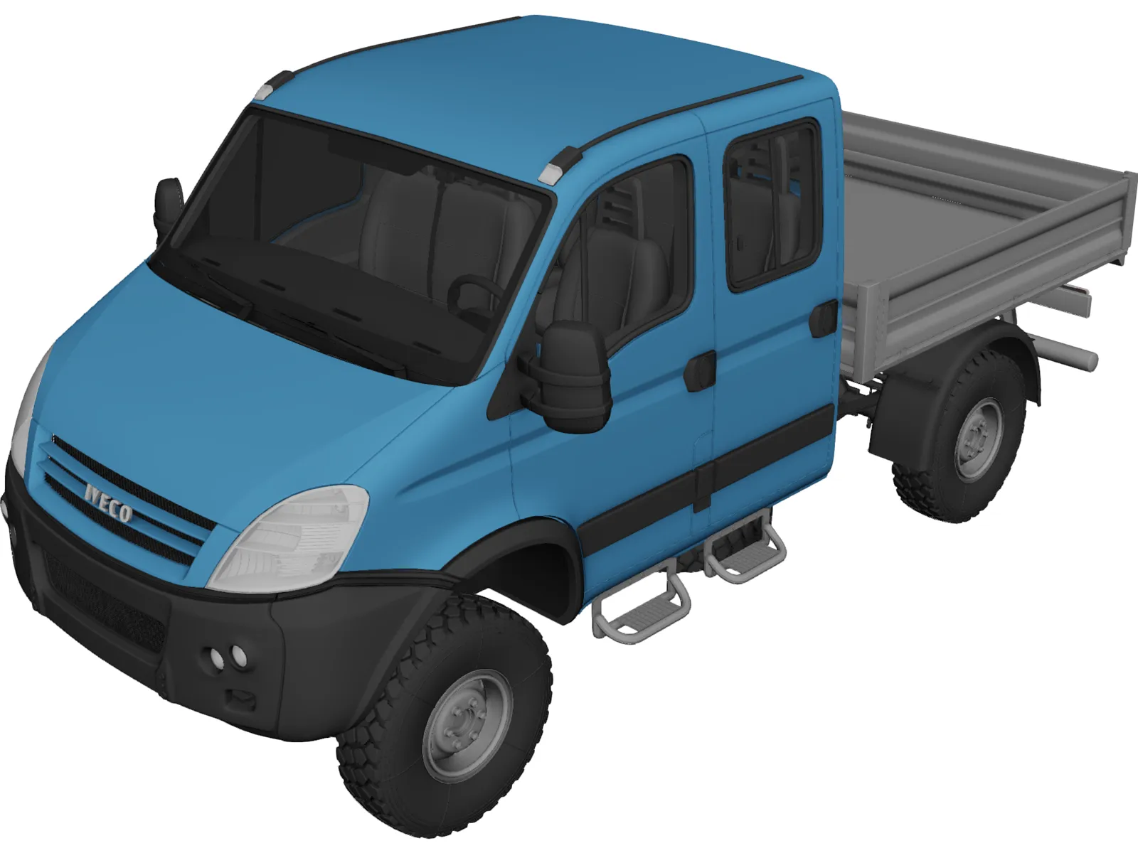 Iveco Daily 4x4 (2007) 3D Model