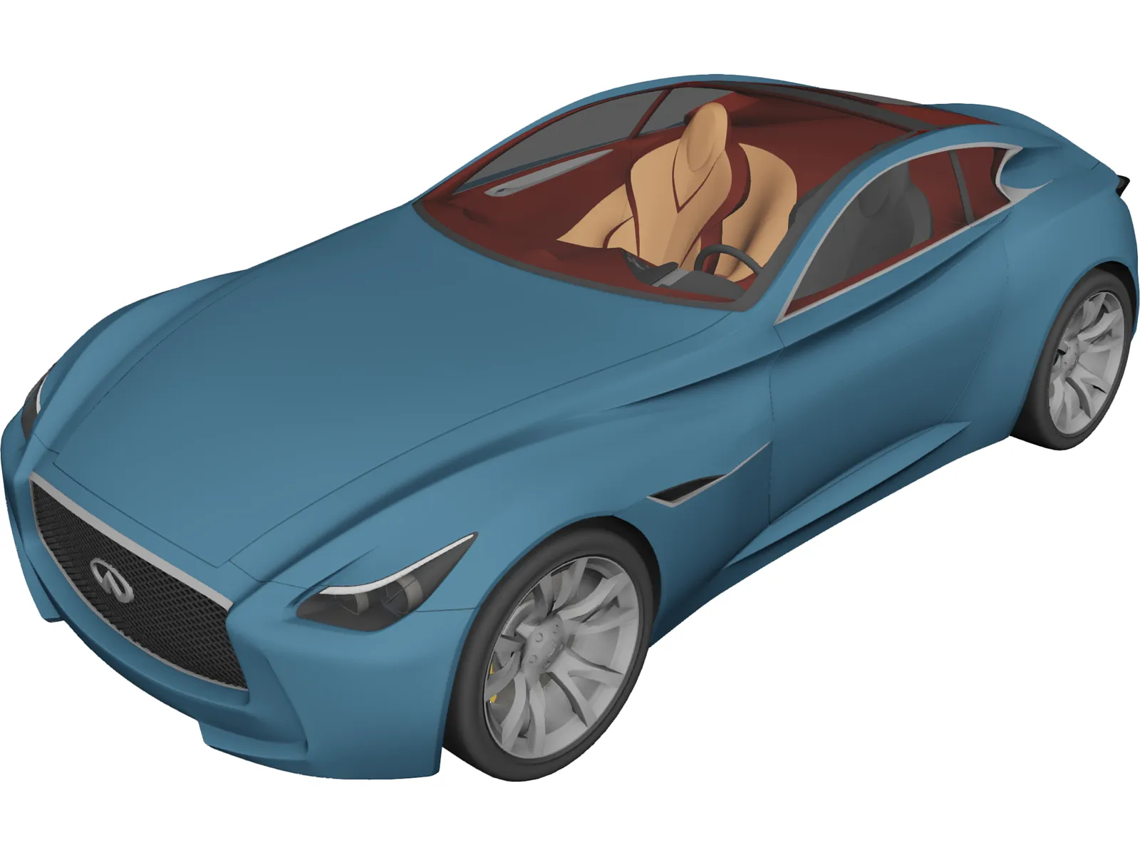 Infiniti Essence Concept (2009) 3D Model